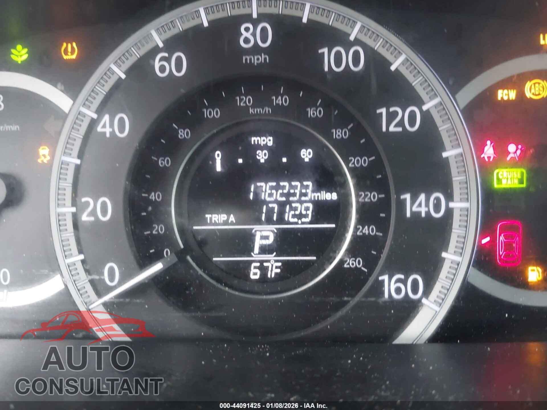 HONDA ACCORD 2014 - 1HGCR2F88EA123401