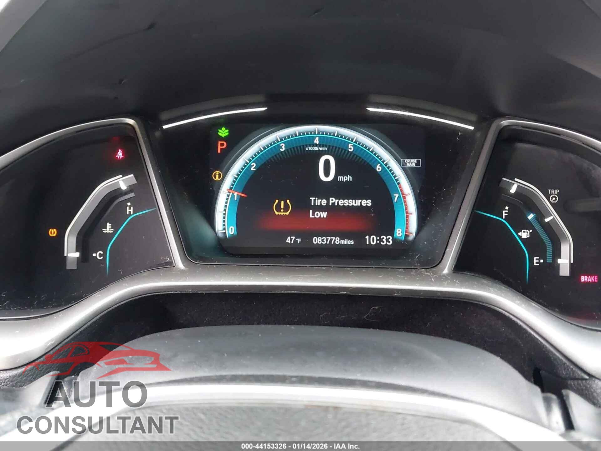 HONDA CIVIC 2017 - 19XFC2F79HE078510