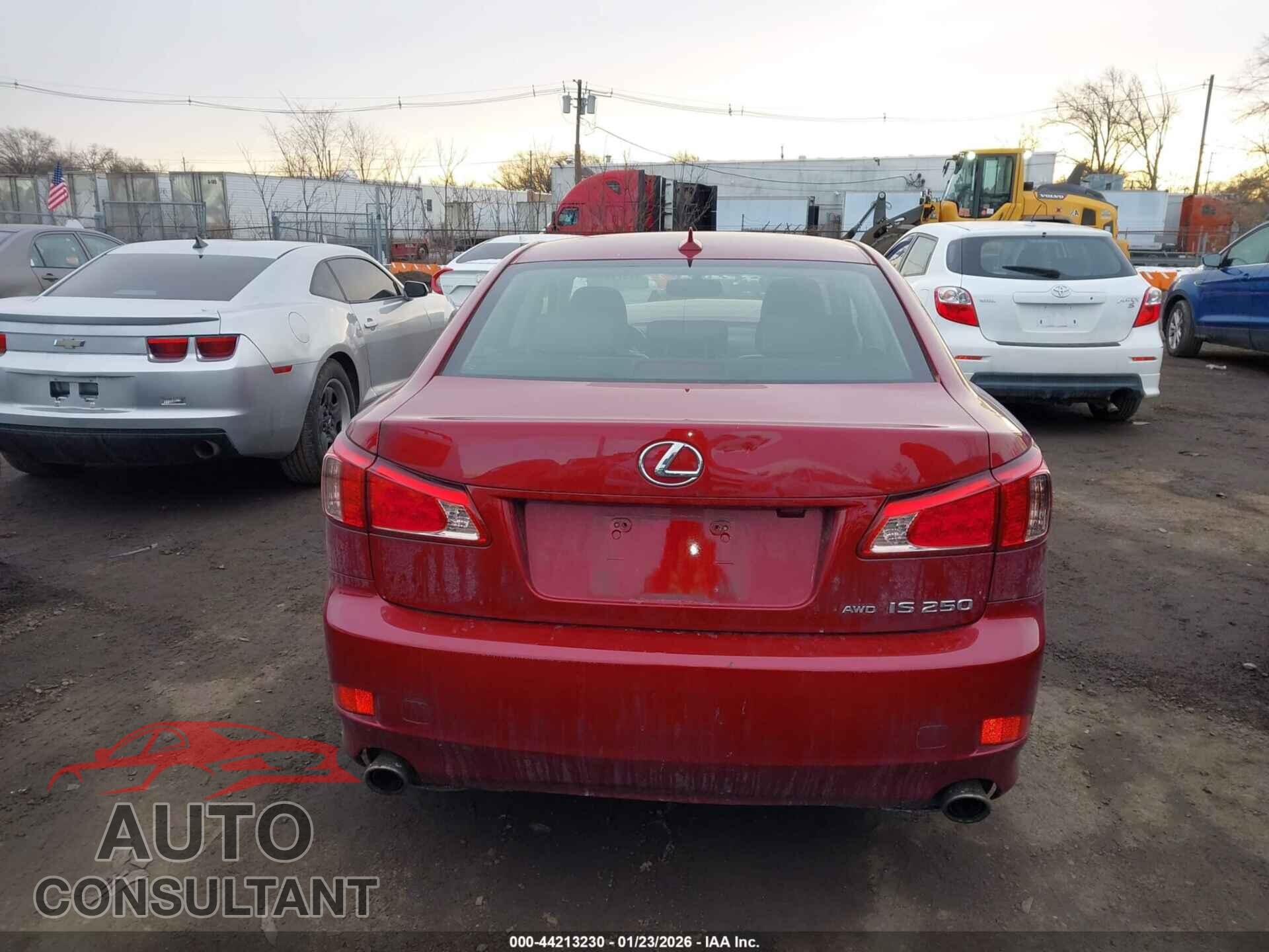 LEXUS IS 250 2011 - JTHCF5C27B5044846