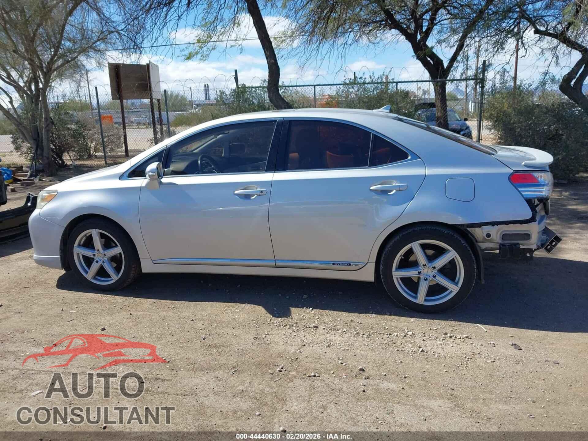 LEXUS HS 250H 2010 - JTHBB1BA0A2009865
