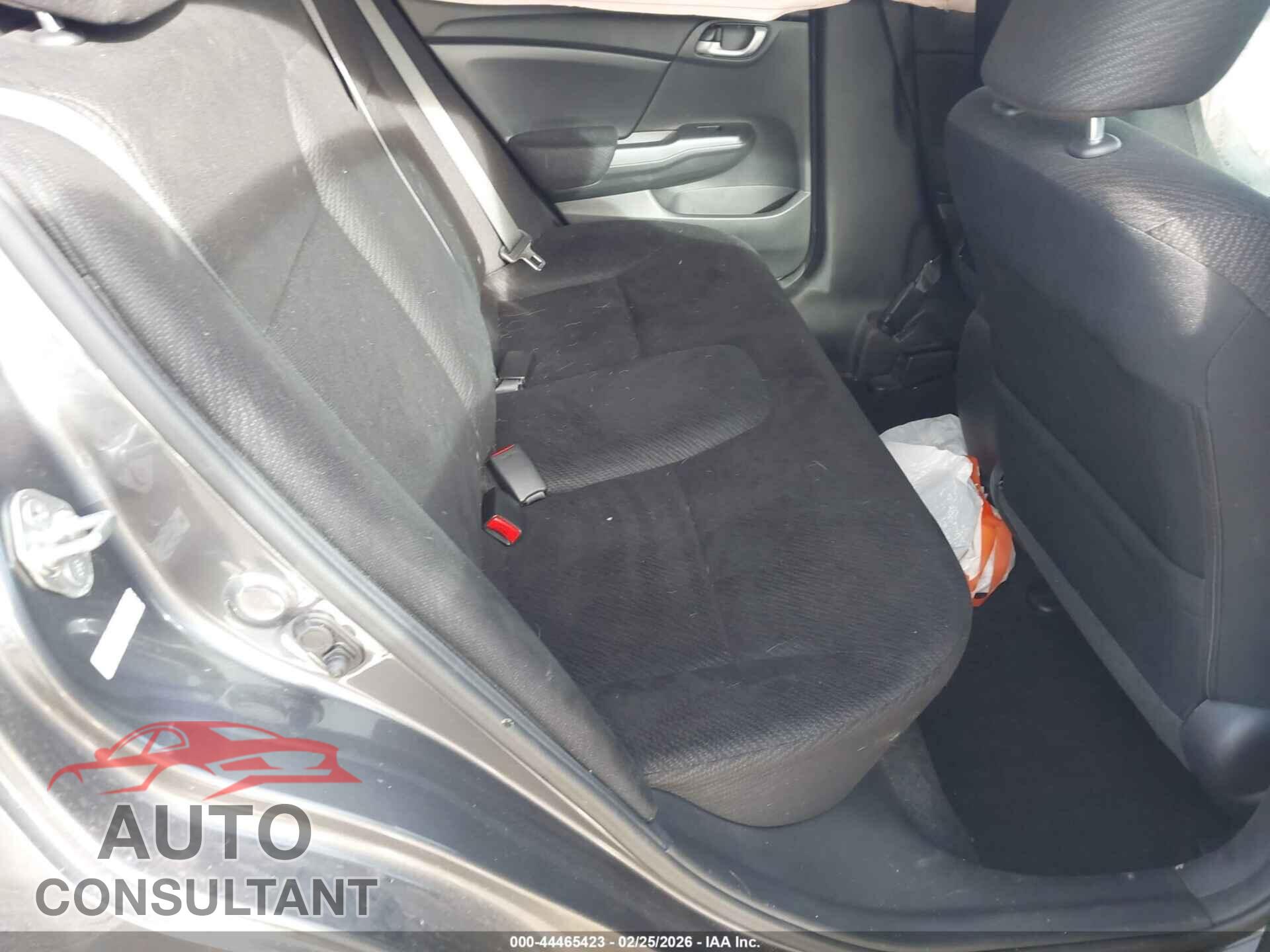 HONDA CIVIC 2013 - 2HGFB2F58DH602540