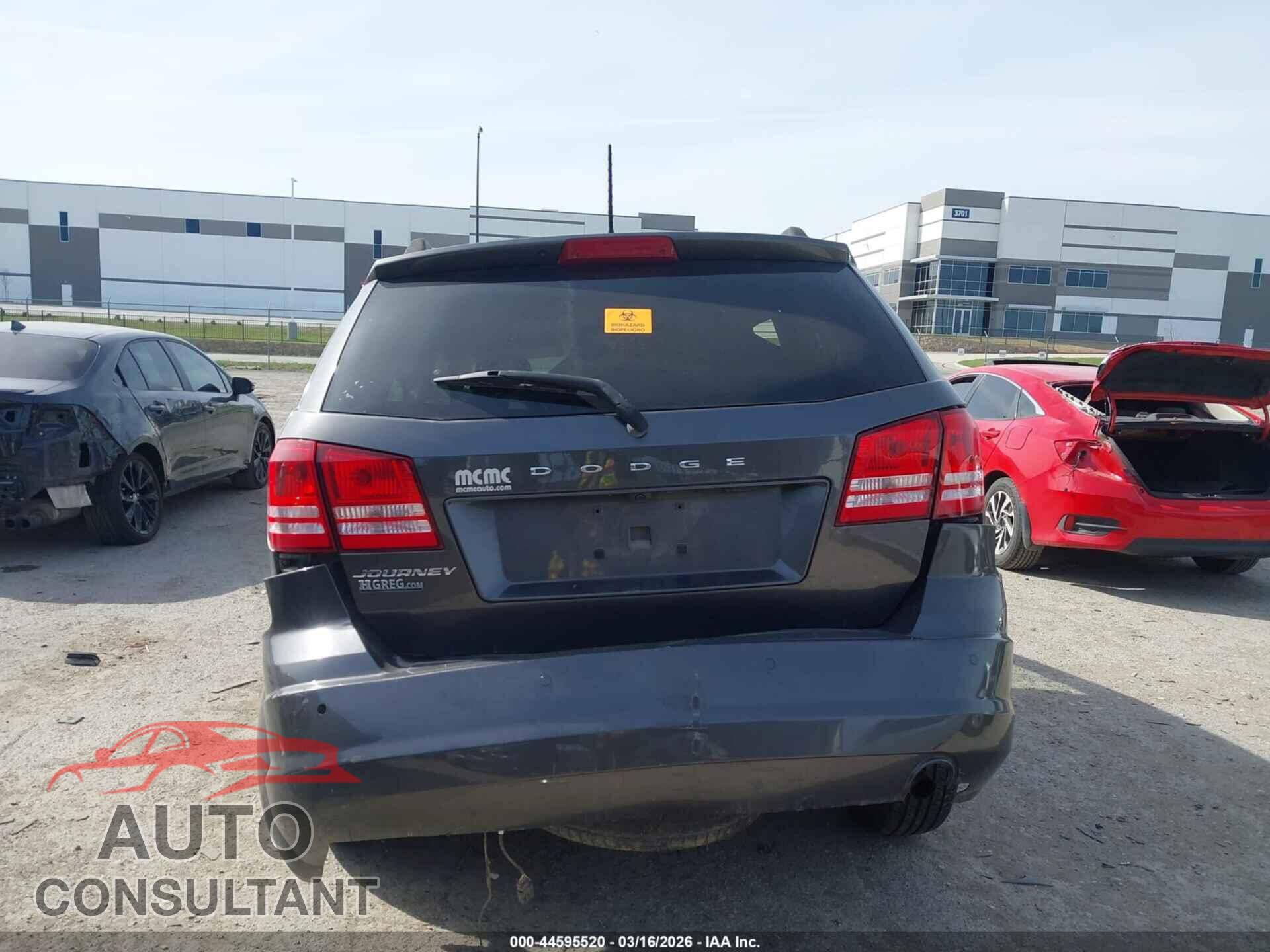 DODGE JOURNEY 2020 - 3C4PDCAB7LT180699