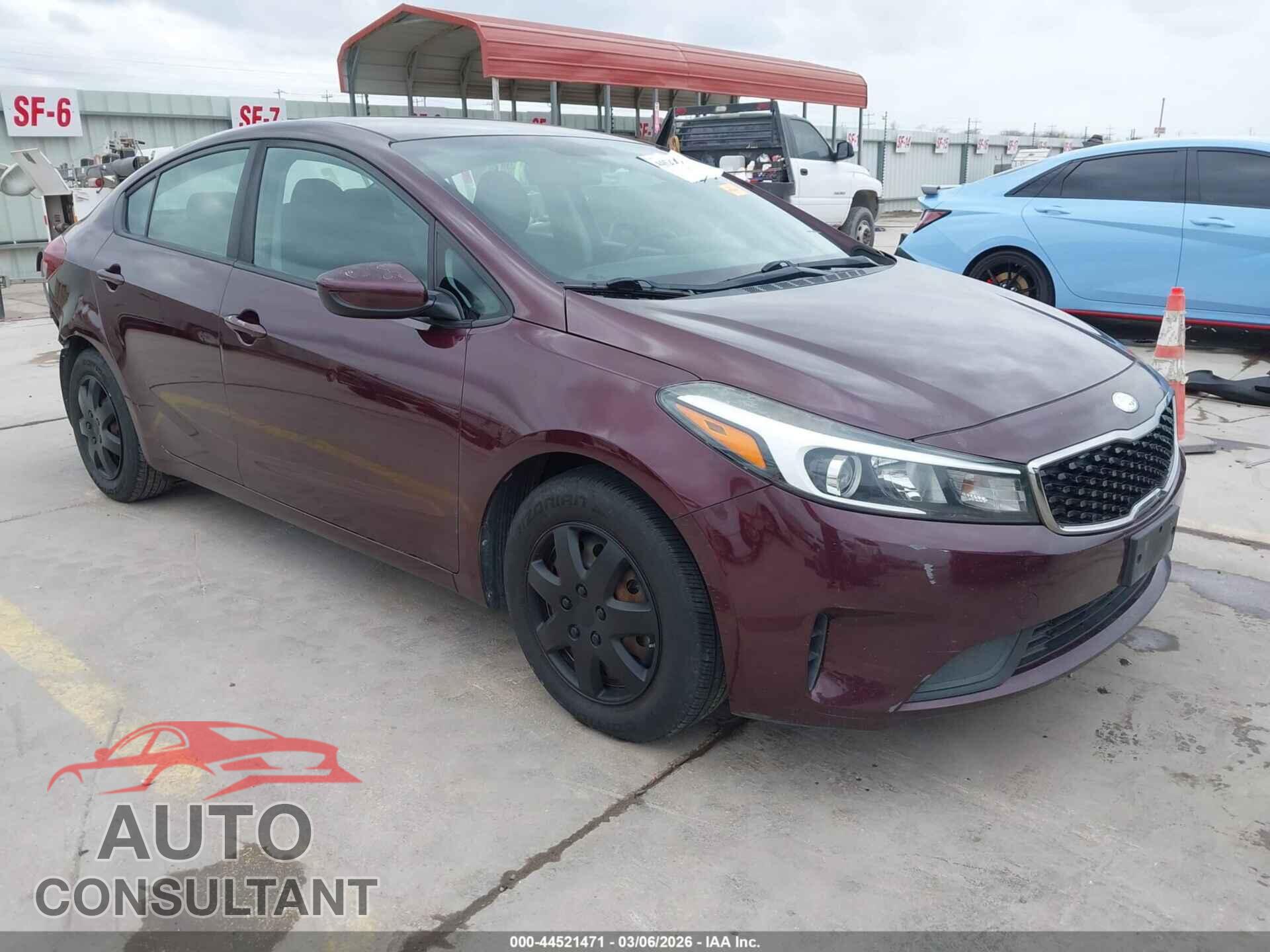 KIA FORTE 2017 - 3KPFK4A72HE115757