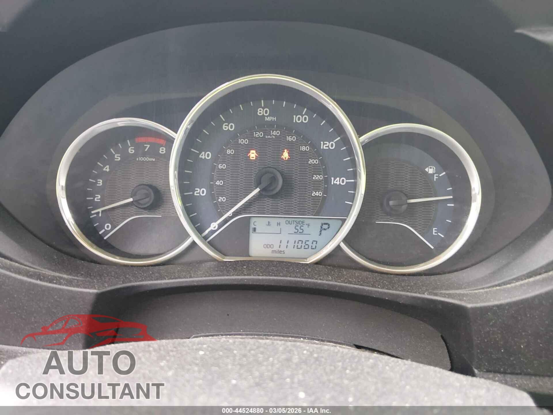TOYOTA COROLLA 2015 - 5YFBURHE2FP363139
