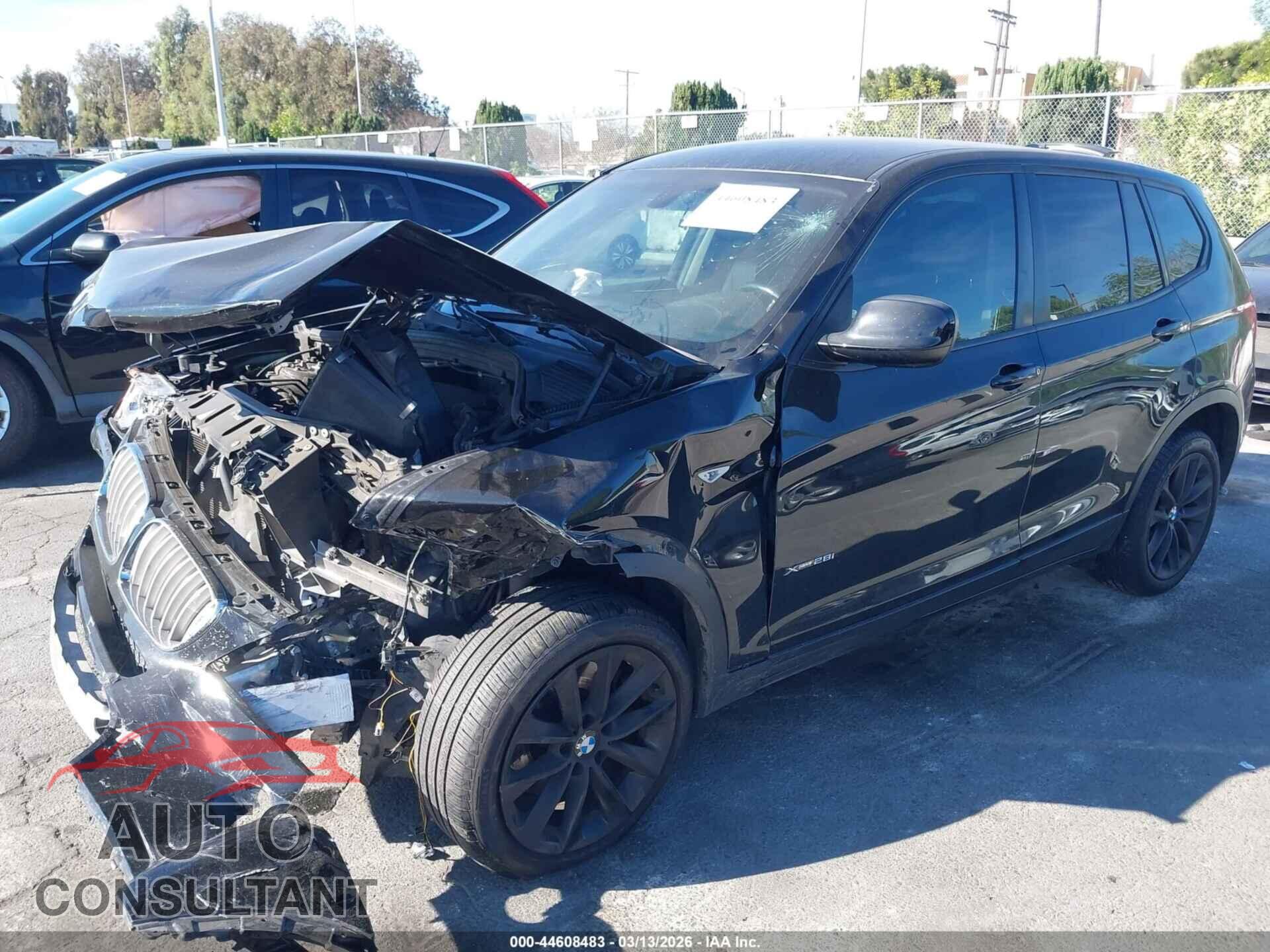 BMW X3 2014 - 5UXWX9C53E0D24313