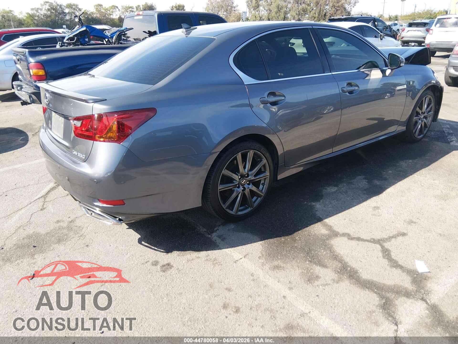 LEXUS GS 350 2013 - JTHBE1BL7D5026450