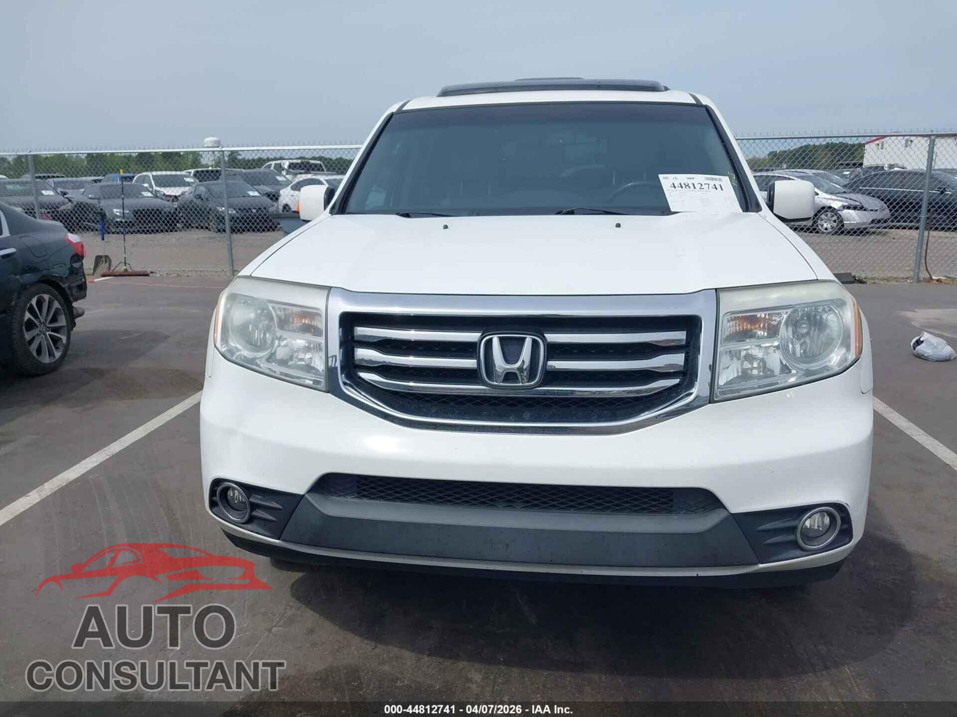 HONDA PILOT 2014 - 5FNYF3H55EB001253