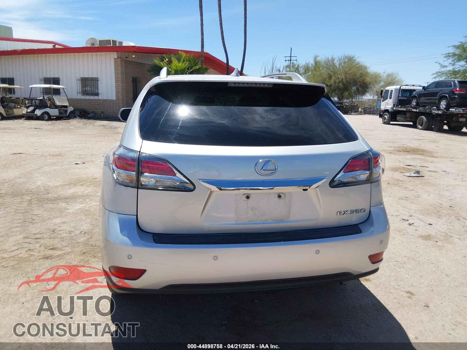 LEXUS RX 350 2015 - 2T2BK1BA9FC304520