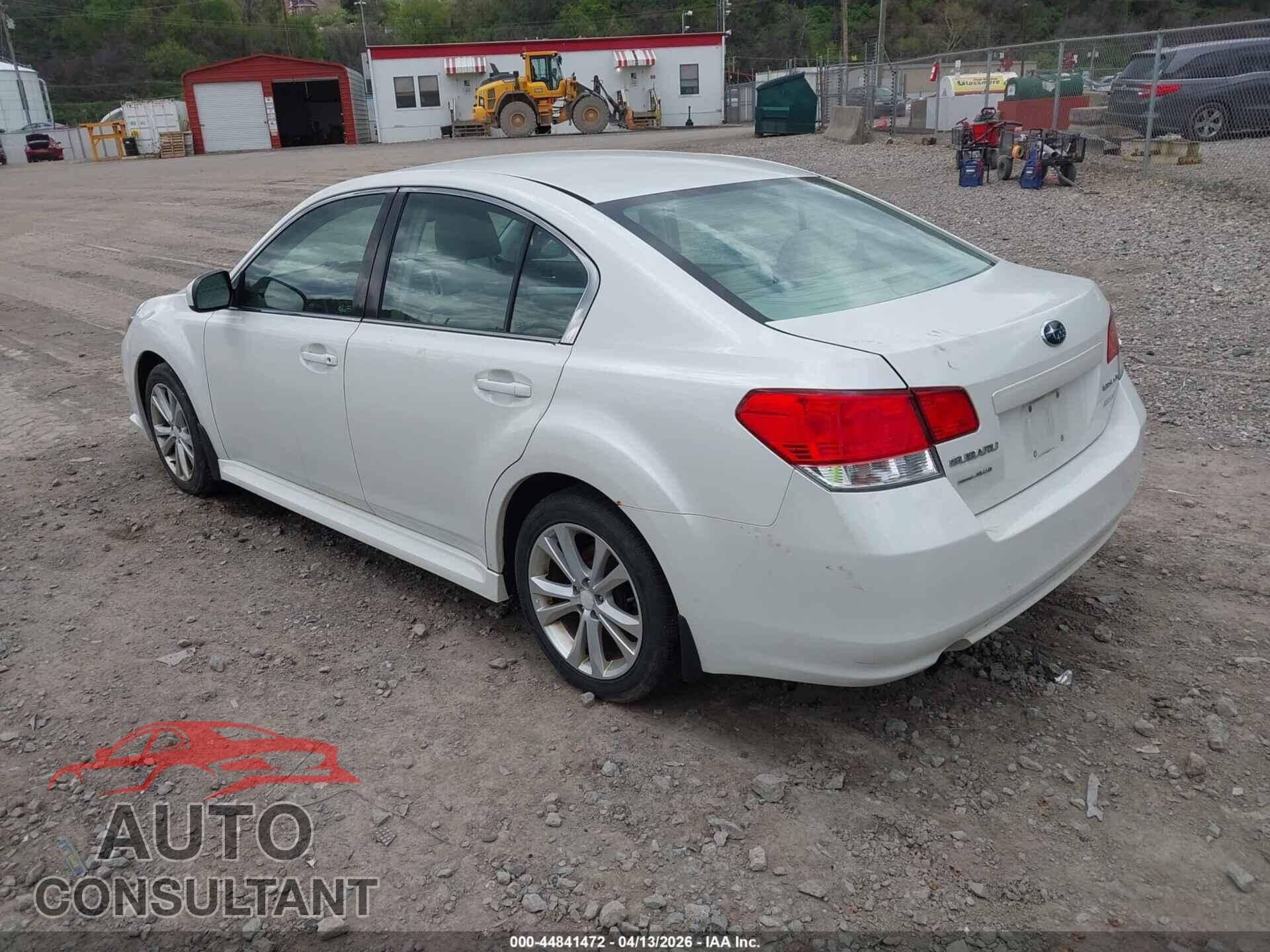 SUBARU LEGACY 2013 - 4S3BMBC67D3027029