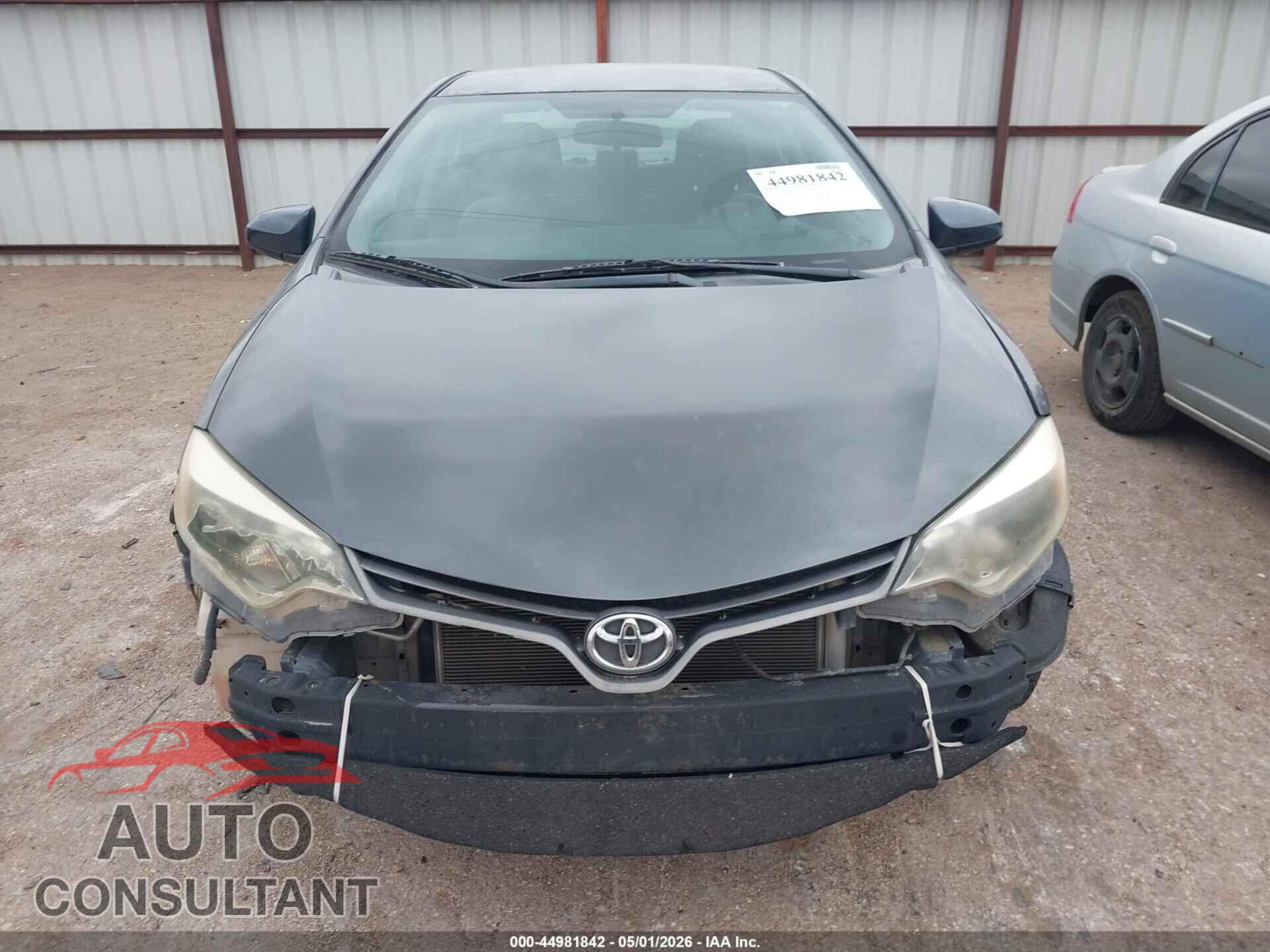 TOYOTA COROLLA 2014 - 5YFBURHEXEP082995