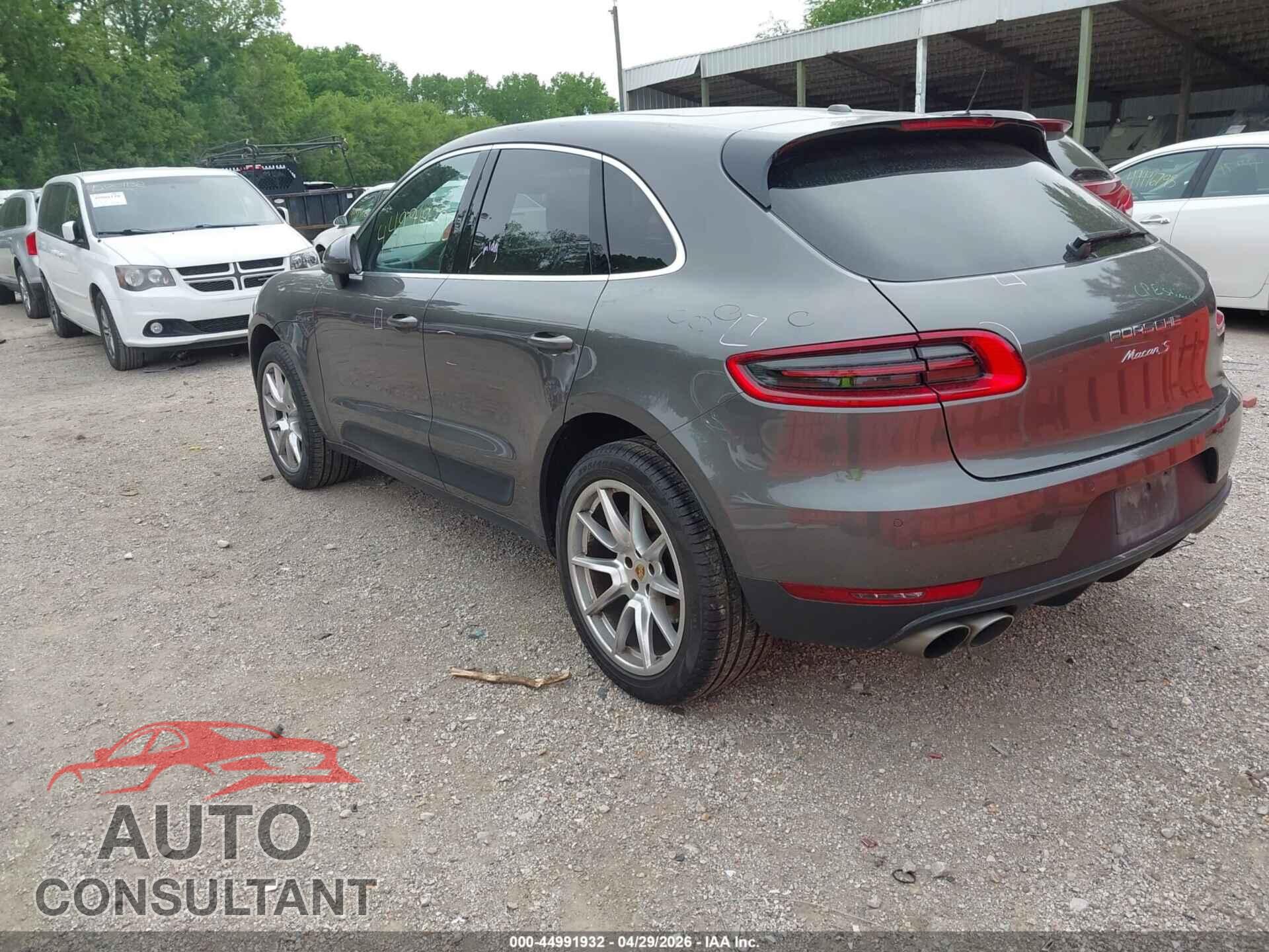 PORSCHE MACAN 2016 - WP1AB2A56GLB42817