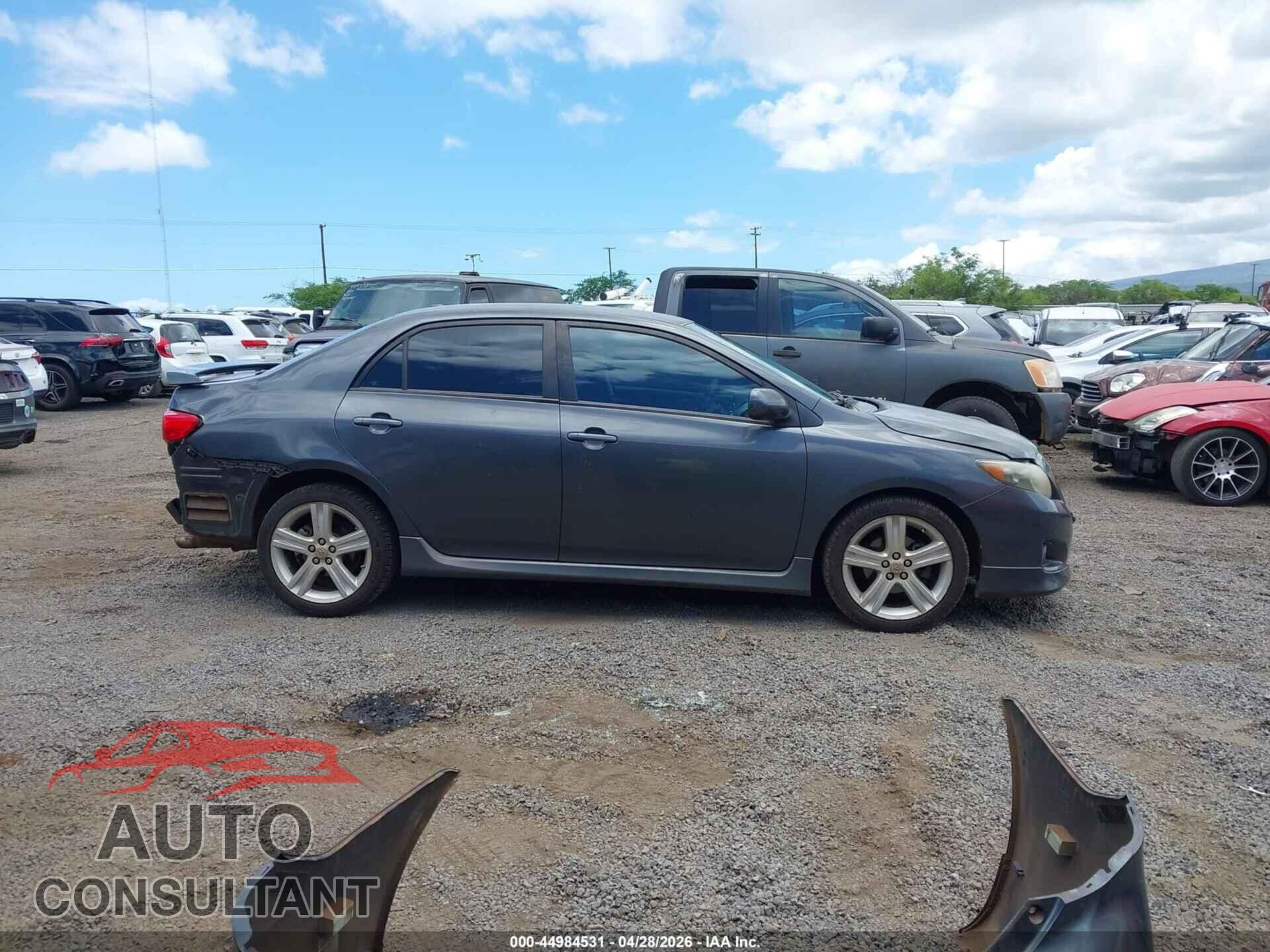 TOYOTA COROLLA 2010 - 2T1BE4EE3AC045298