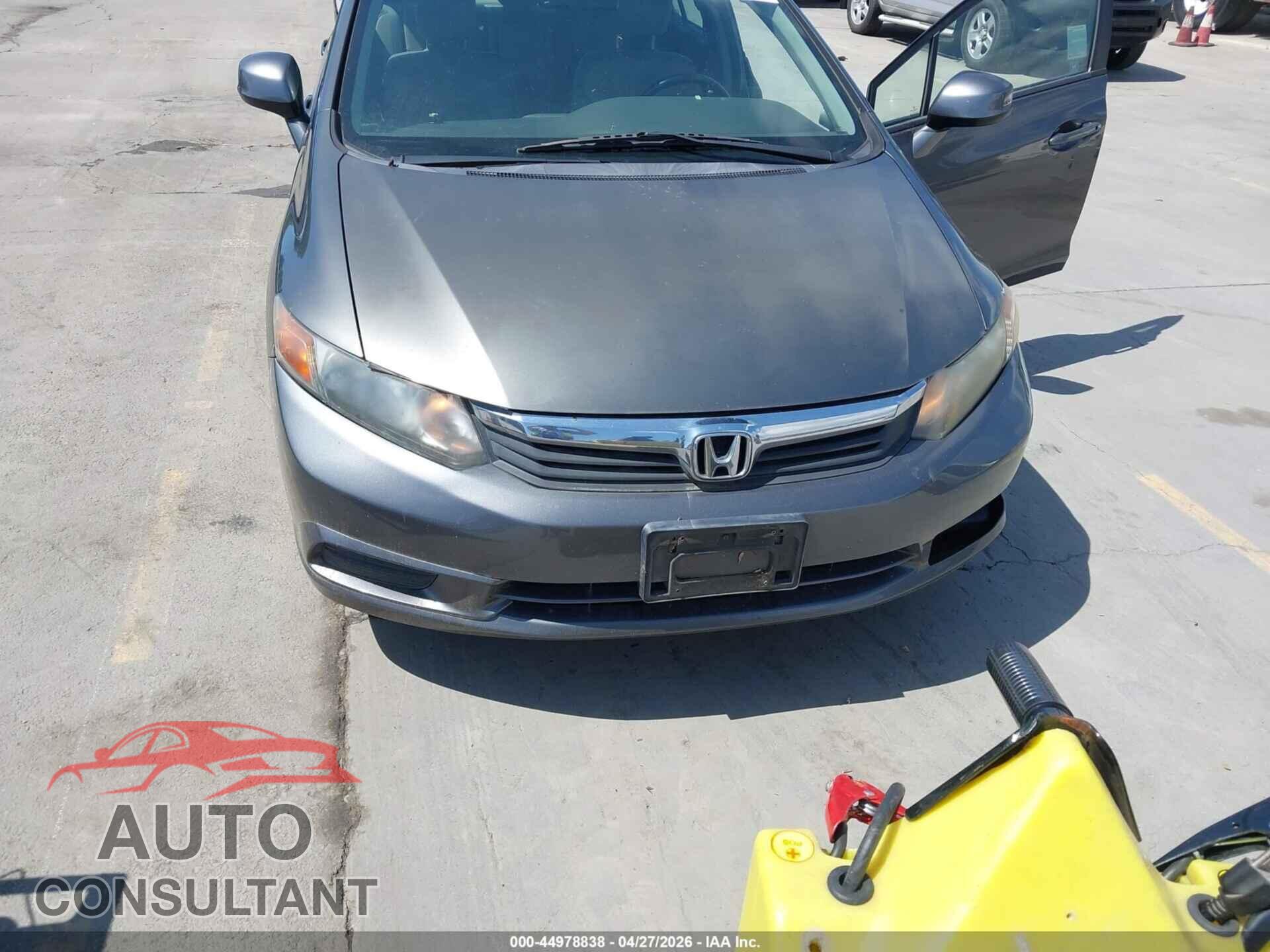 HONDA CIVIC 2012 - 2HGFB2F9XCH590859