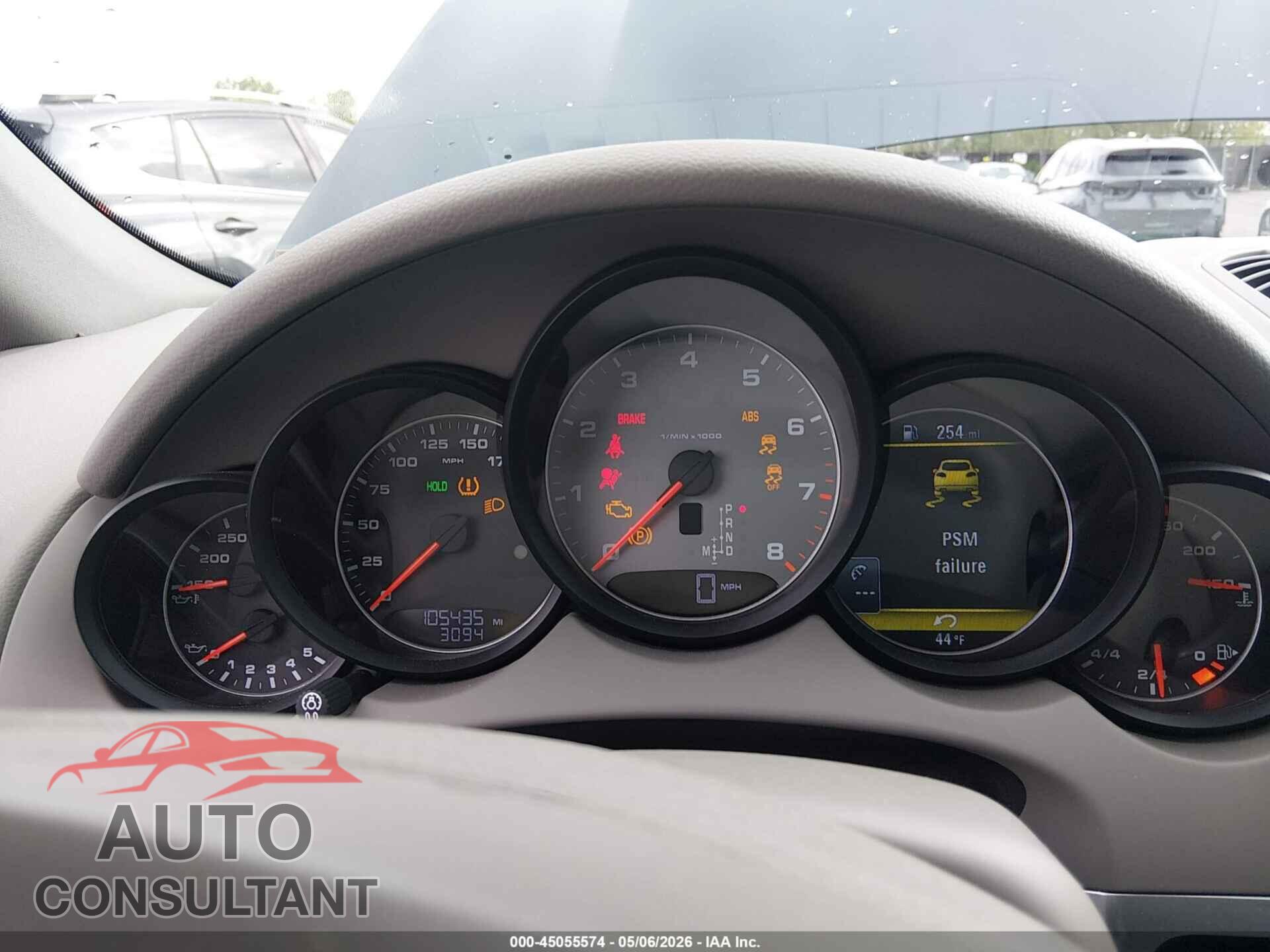 PORSCHE CAYENNE 2014 - WP1AB2A29ELA55786