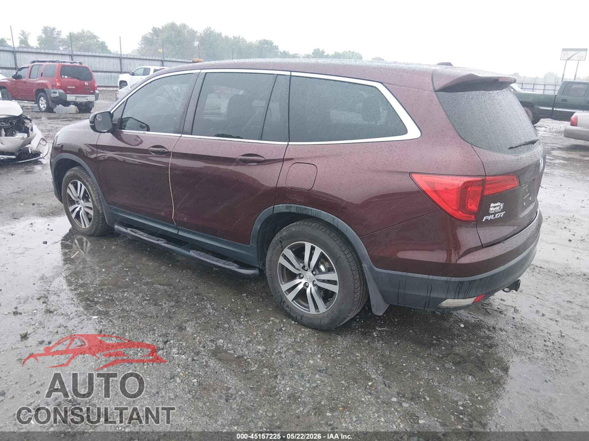 HONDA PILOT 2017 - 5FNYF5H5XHB038377