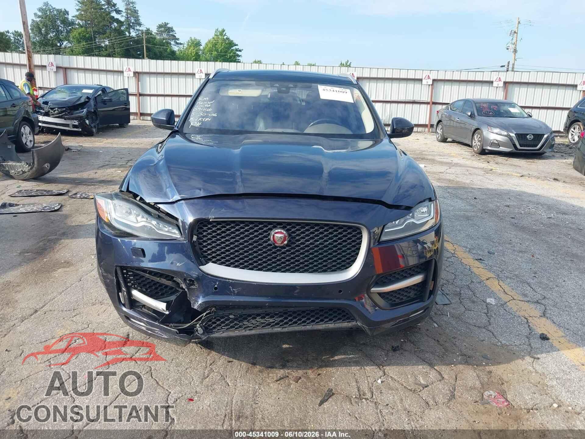 JAGUAR F-PACE 2018 - SADCL2FX2JA295042