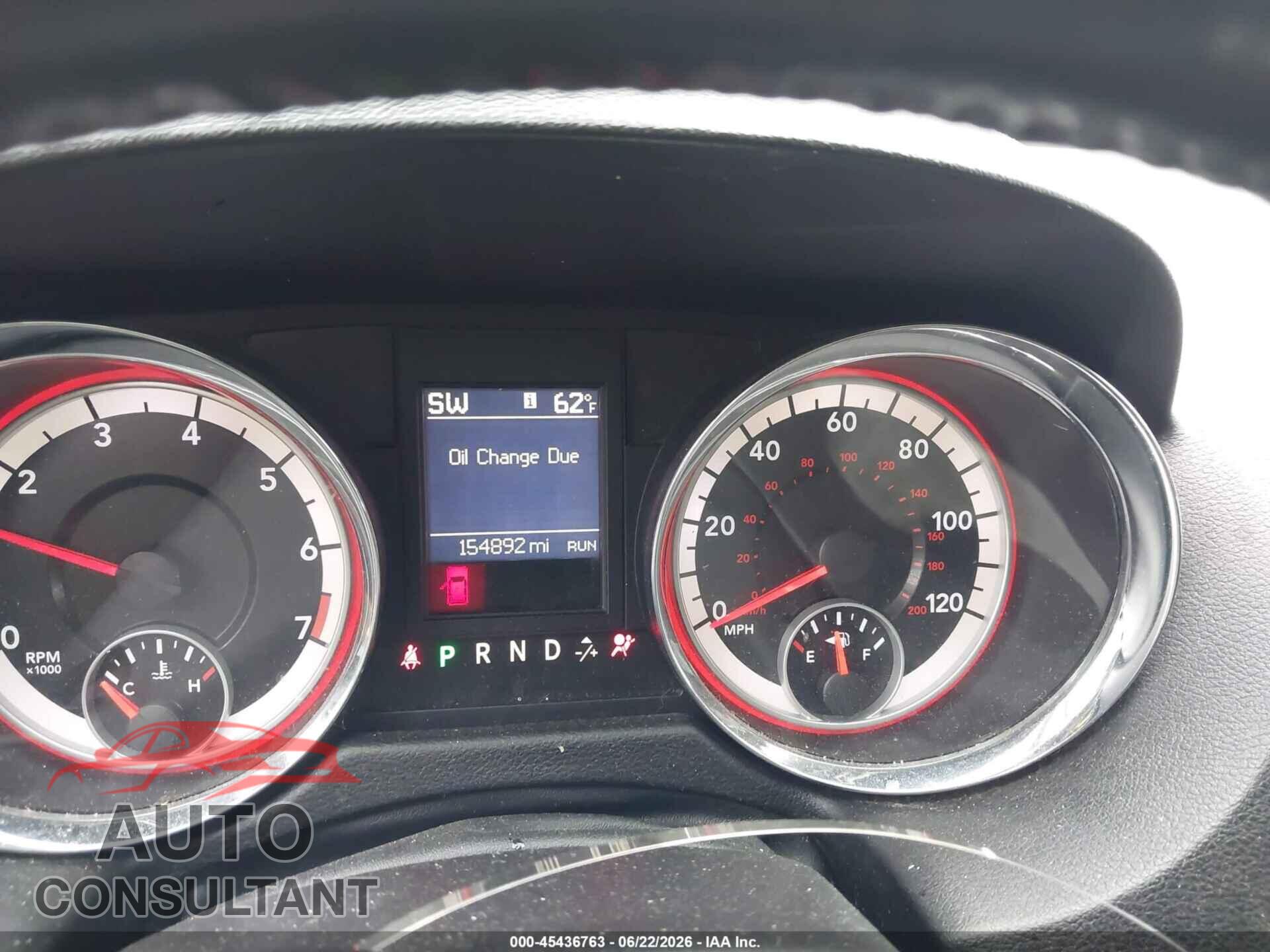 DODGE GRAND CARAVAN 2011 - 2D4RN5DG9BR693305