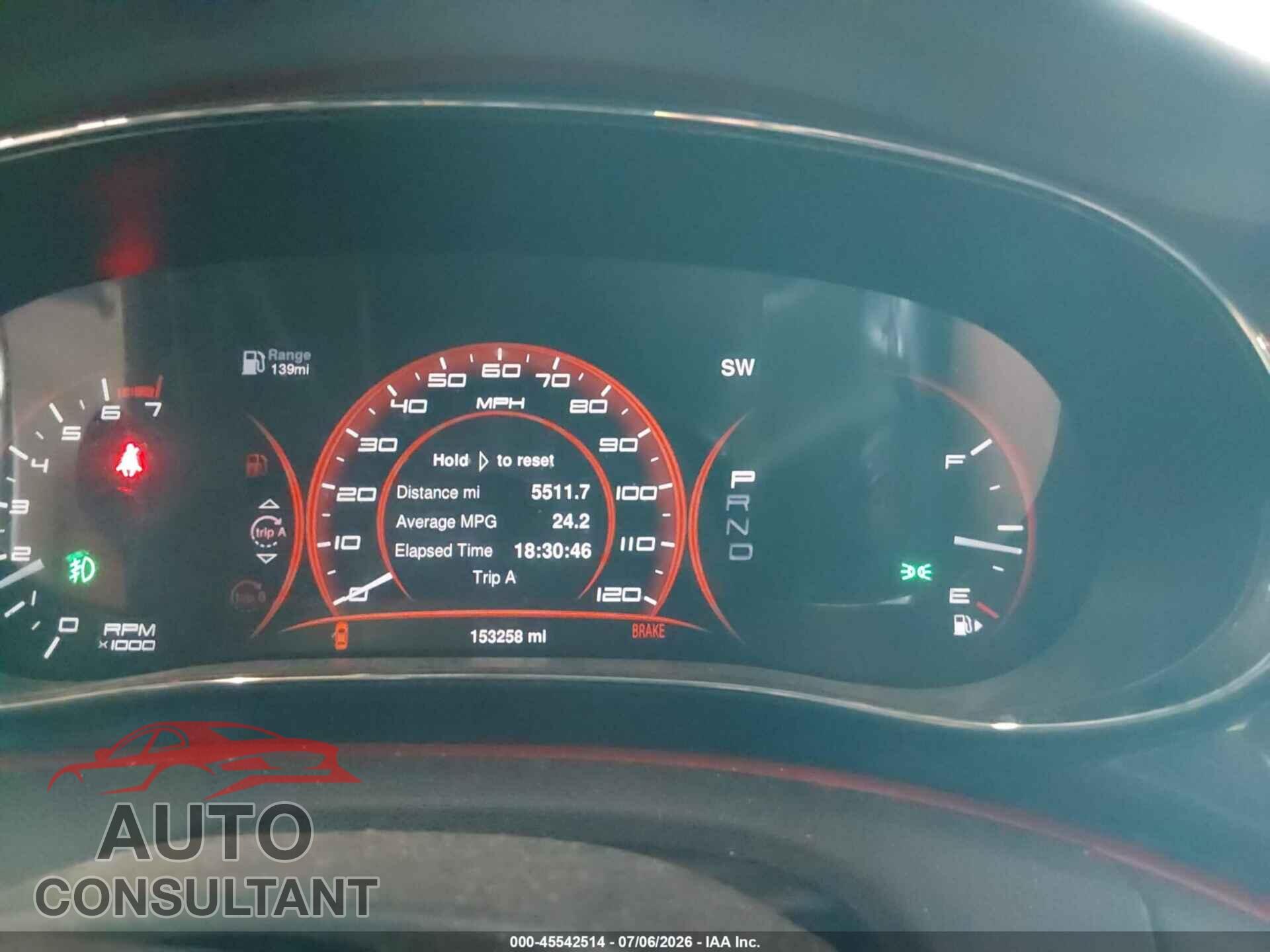 DODGE DART 2016 - 1C3CDFEB5GD540465
