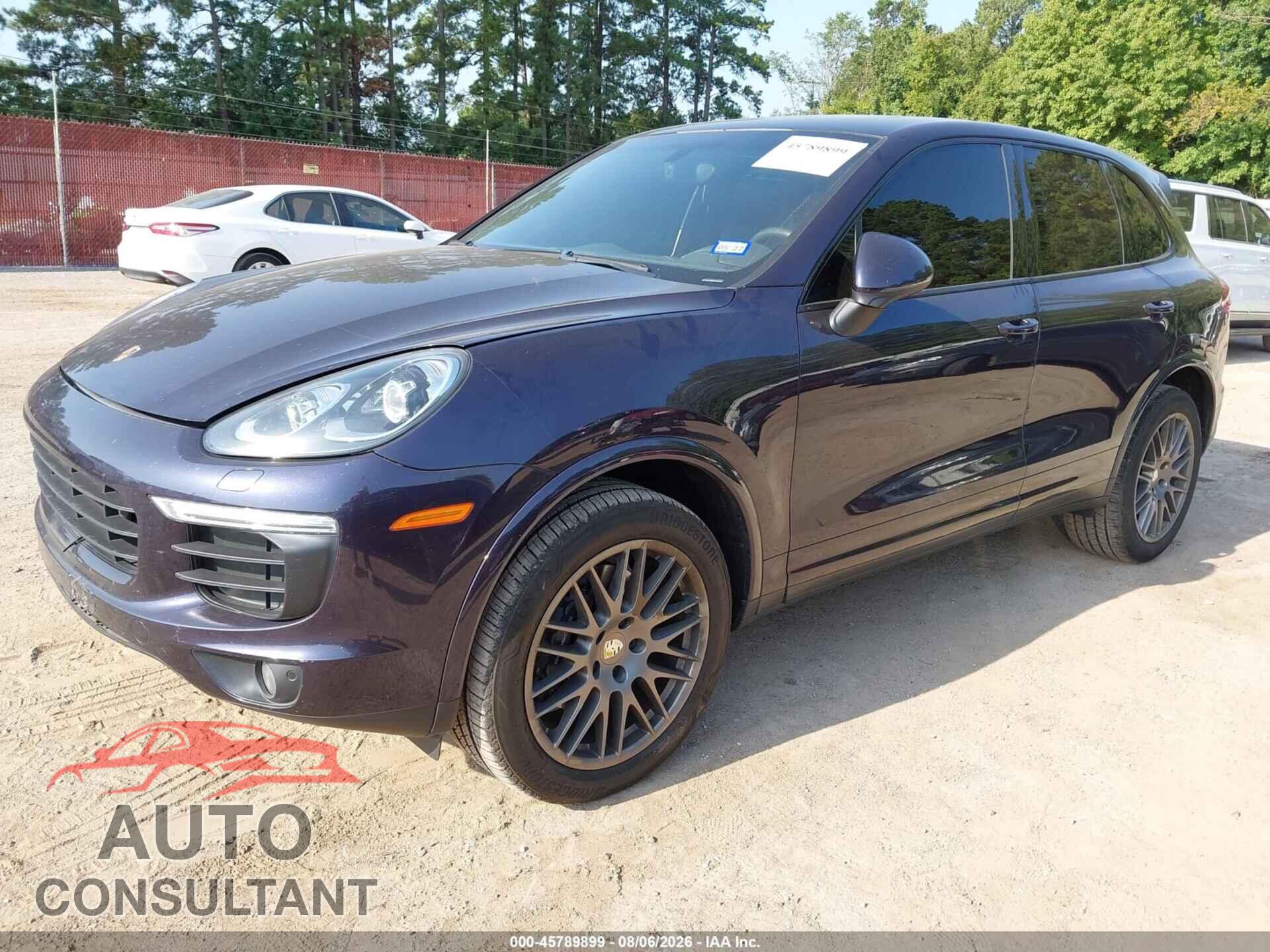 PORSCHE CAYENNE 2017 - WP1AA2A25HKA86191