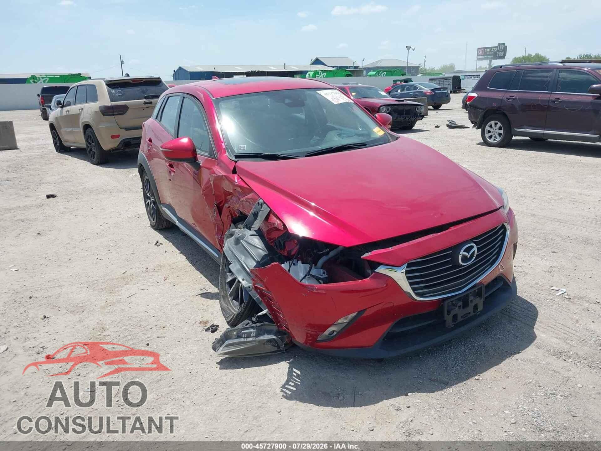MAZDA CX-3 2018 - JM1DKFD76J0301461