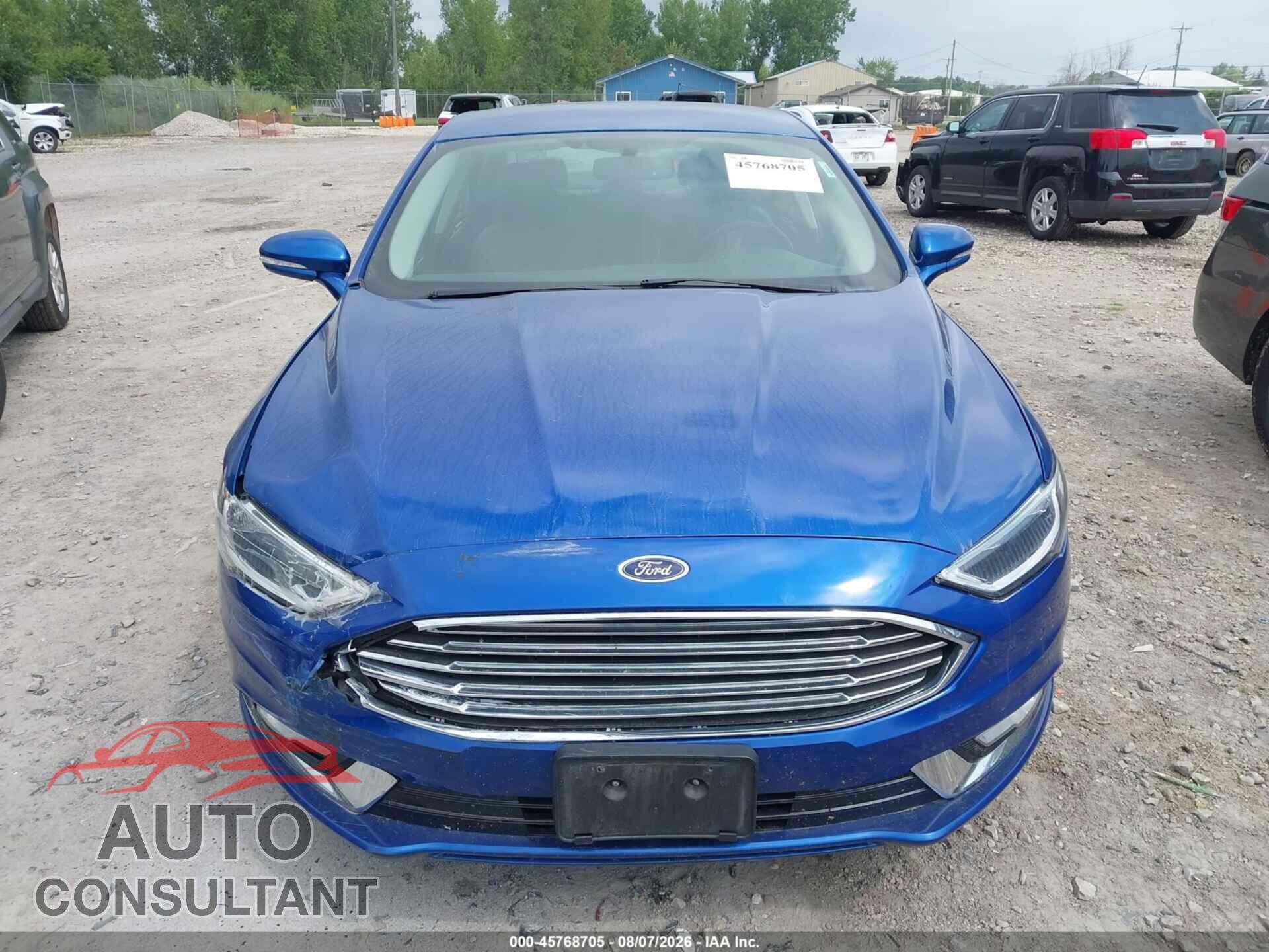 FORD FUSION 2017 - 3FA6P0K96HR130948