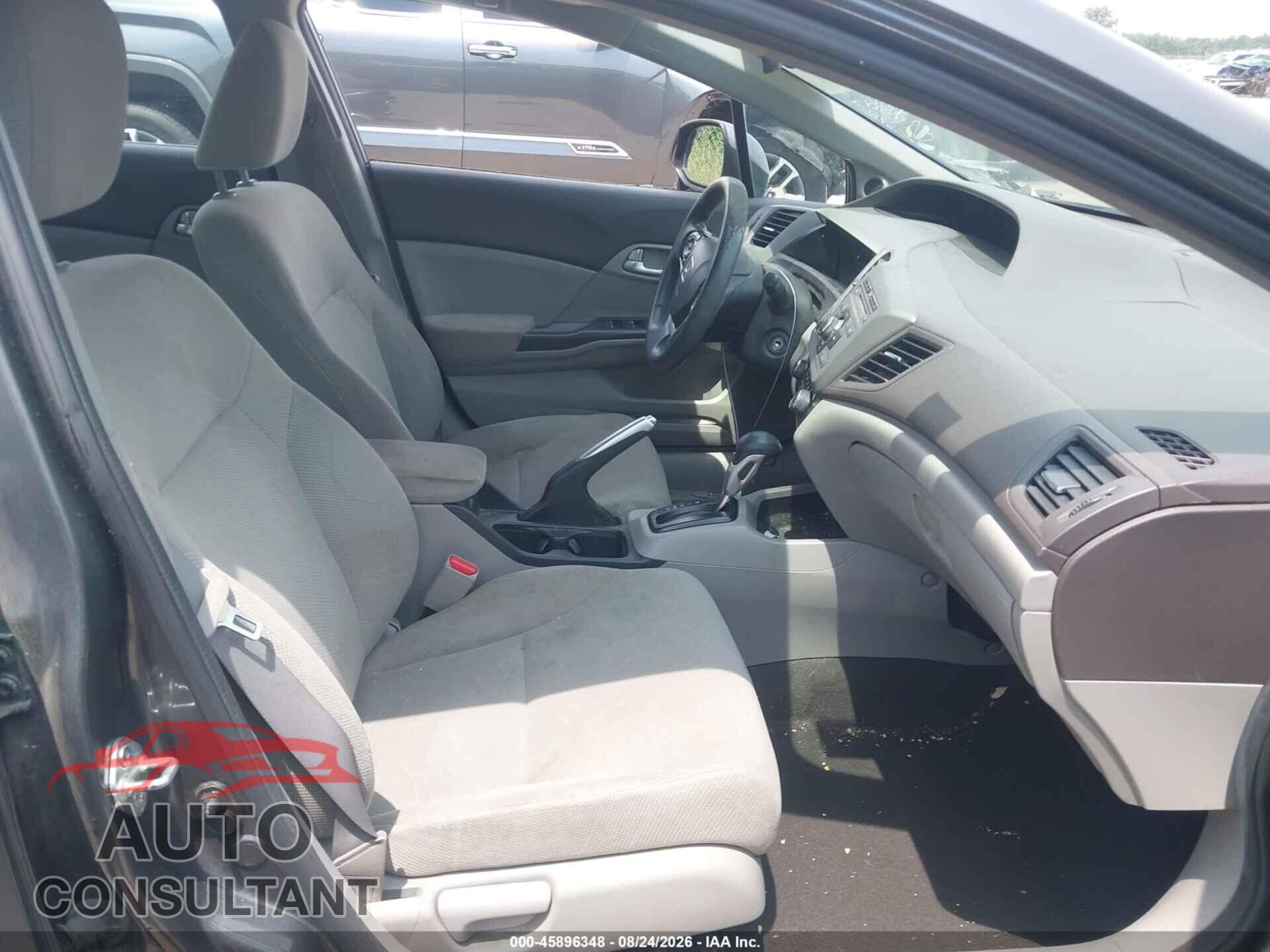 HONDA CIVIC 2012 - 2HGFB2F80CH516034