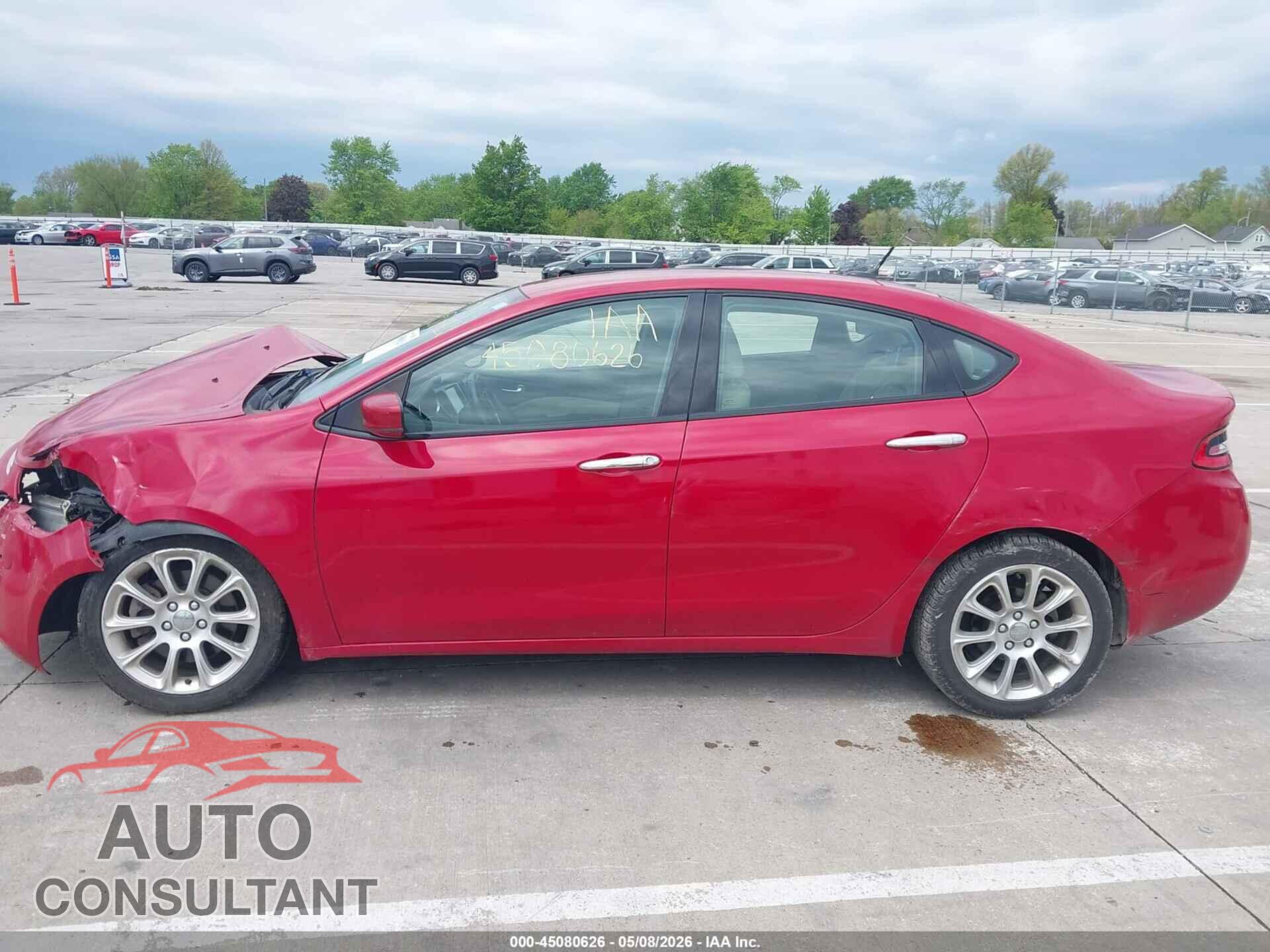 DODGE DART 2013 - 1C3CDFCA4DD299214