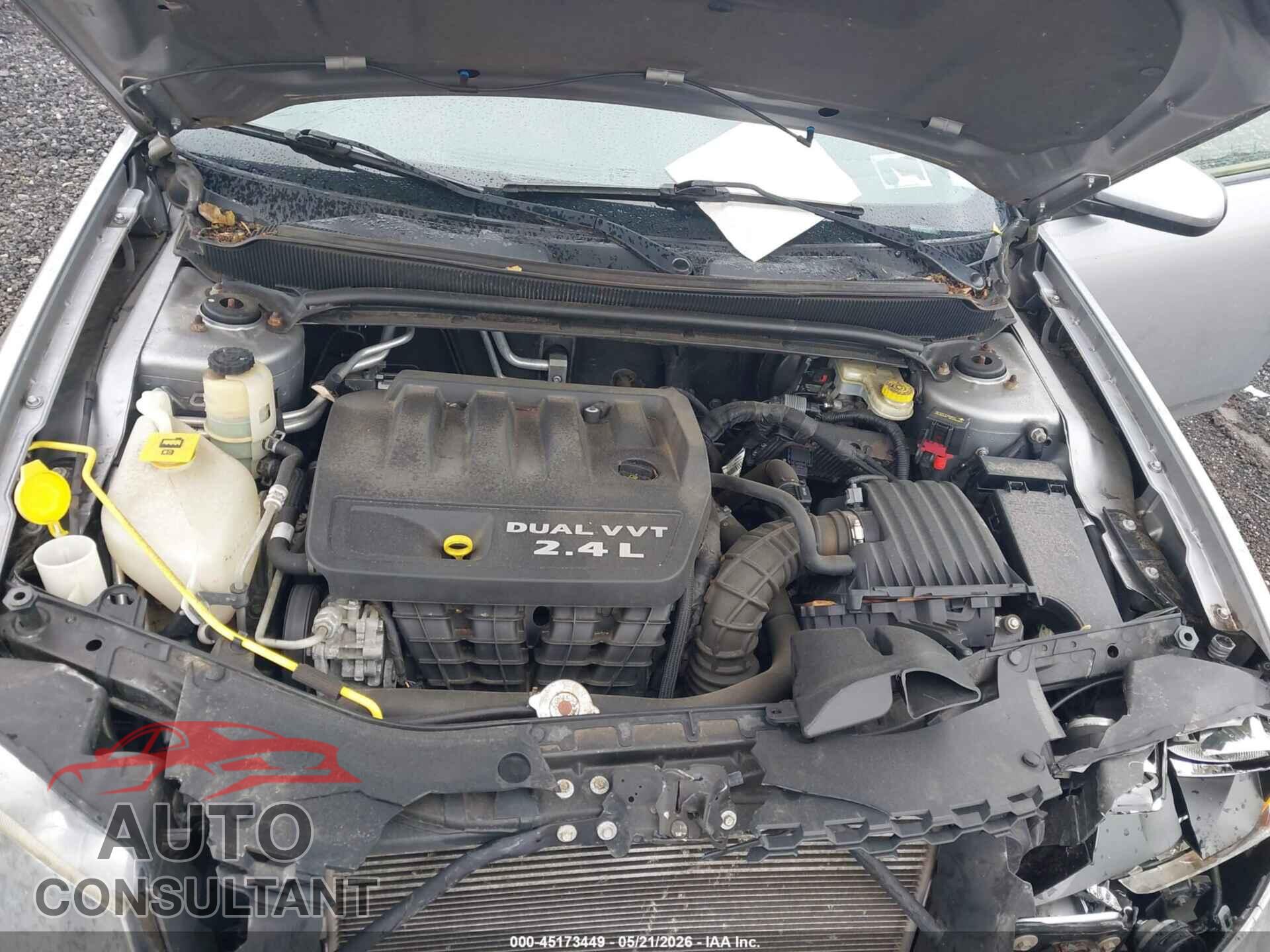 DODGE AVENGER 2013 - 1C3CDZCB2DN588239