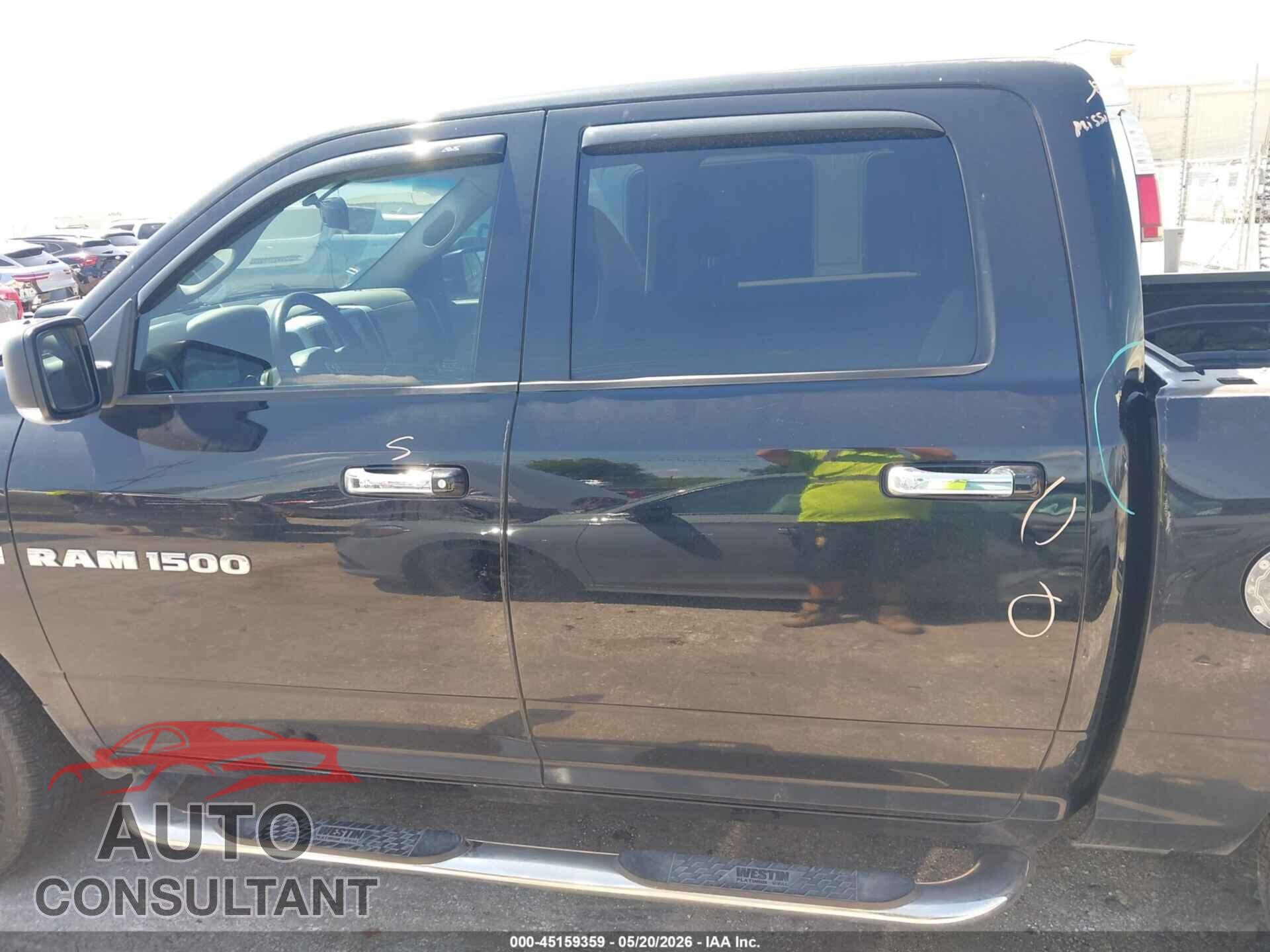 DODGE RAM 1500 2012 - 1C6RD6LT0CS212515