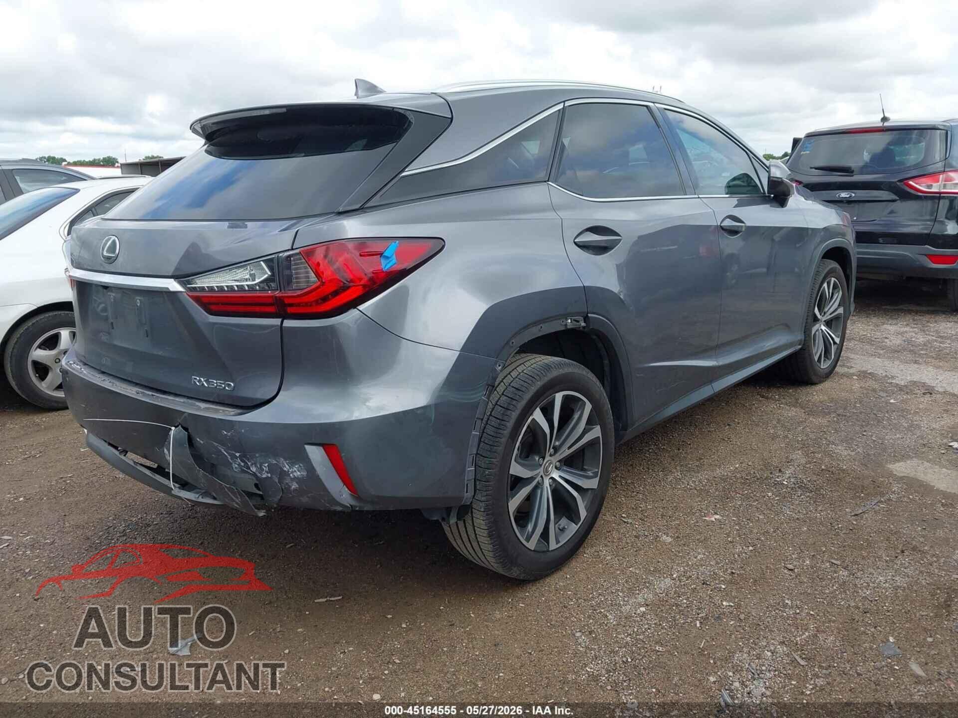 LEXUS RX 350 2016 - 2T2ZZMCA0GC026327