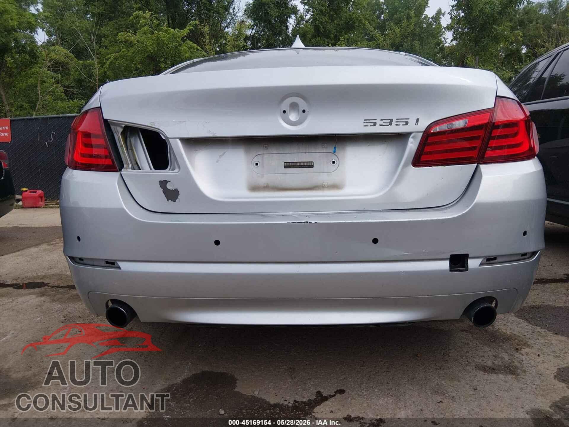 BMW 535I 2011 - WBAFU7C51BC781883