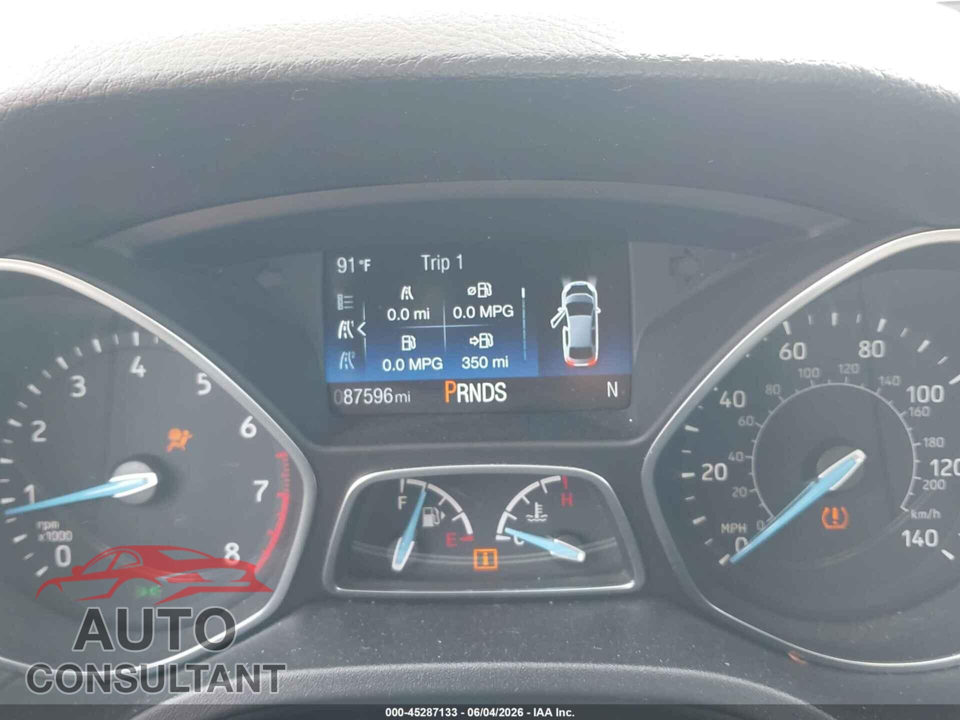 FORD FOCUS 2017 - 1FADP3H24HL257456