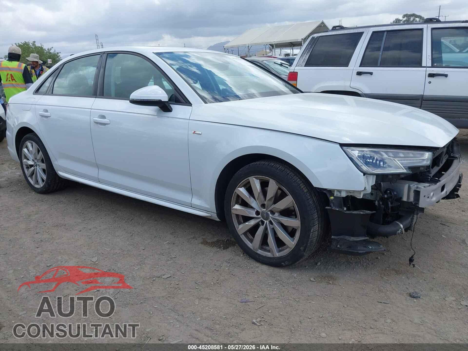 AUDI A4 2018 - WAUKMAF43JA222649