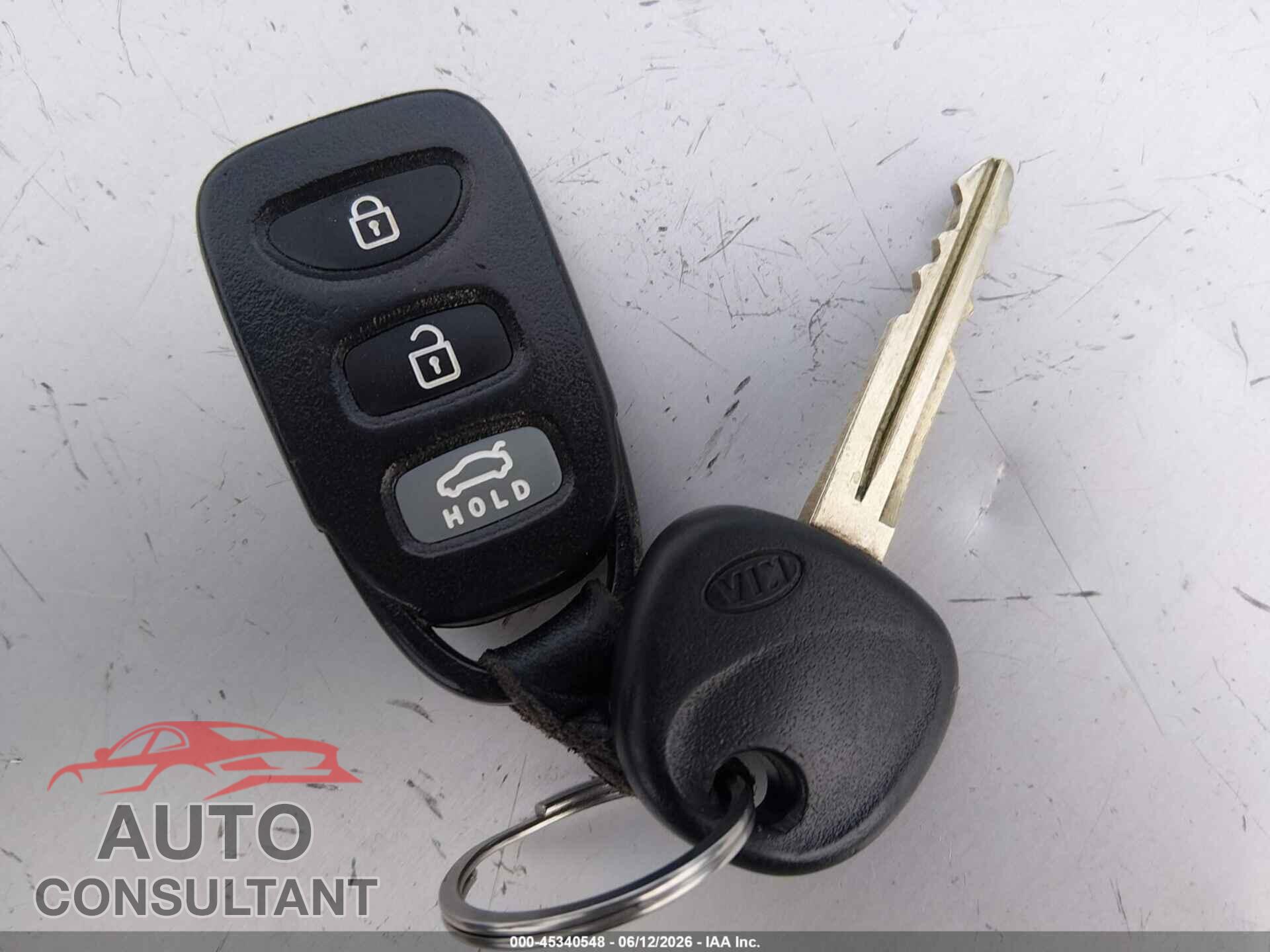 KIA FORTE 2010 - KNAFW4A34A5127070
