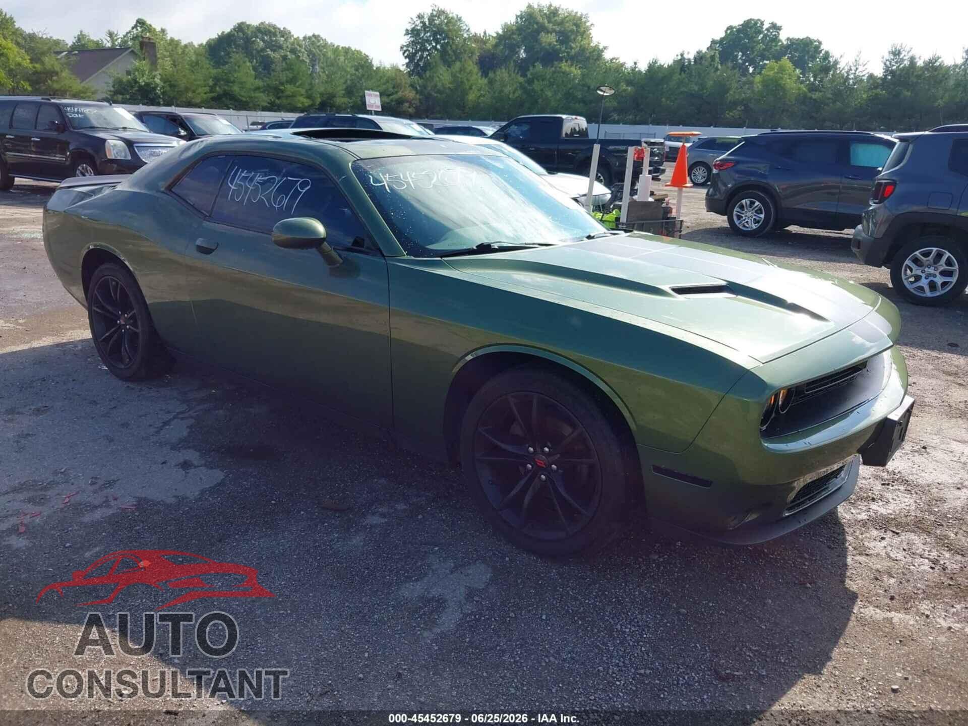 DODGE CHALLENGER 2018 - 2C3CDZAG5JH297284