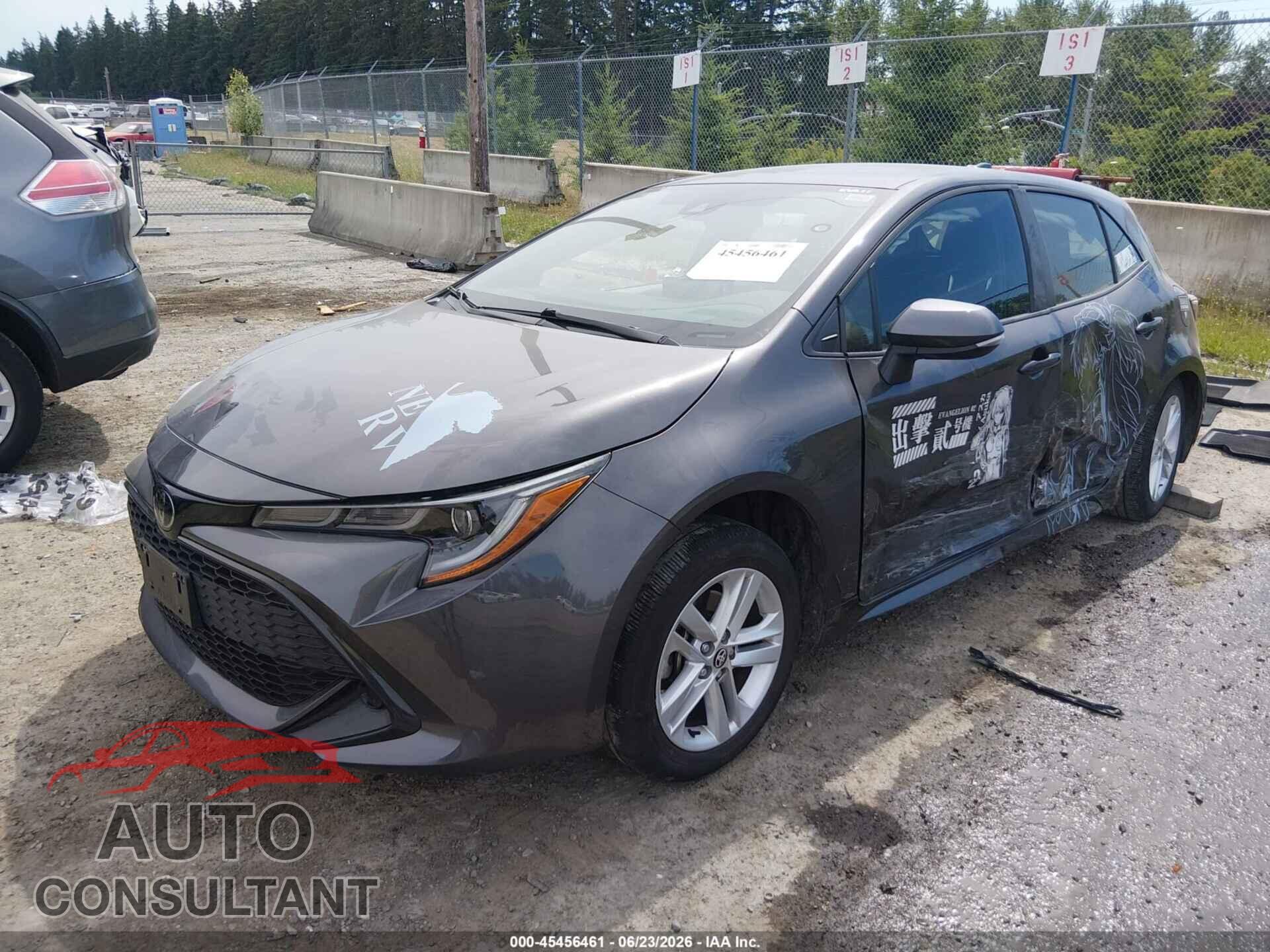 TOYOTA COROLLA 2021 - JTND4MBE3M3109557
