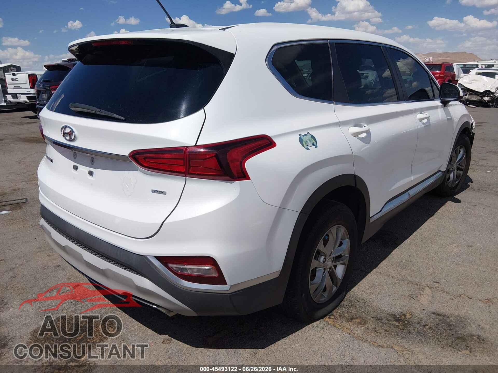 HYUNDAI SANTA FE 2019 - 5NMS2CAD5KH101978
