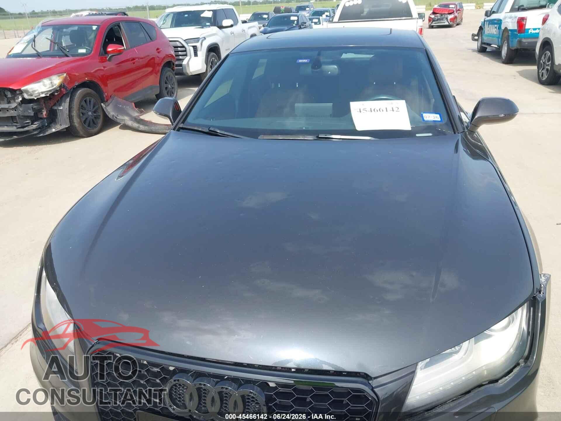 AUDI A7 2013 - WAU2GAFC2DN009817