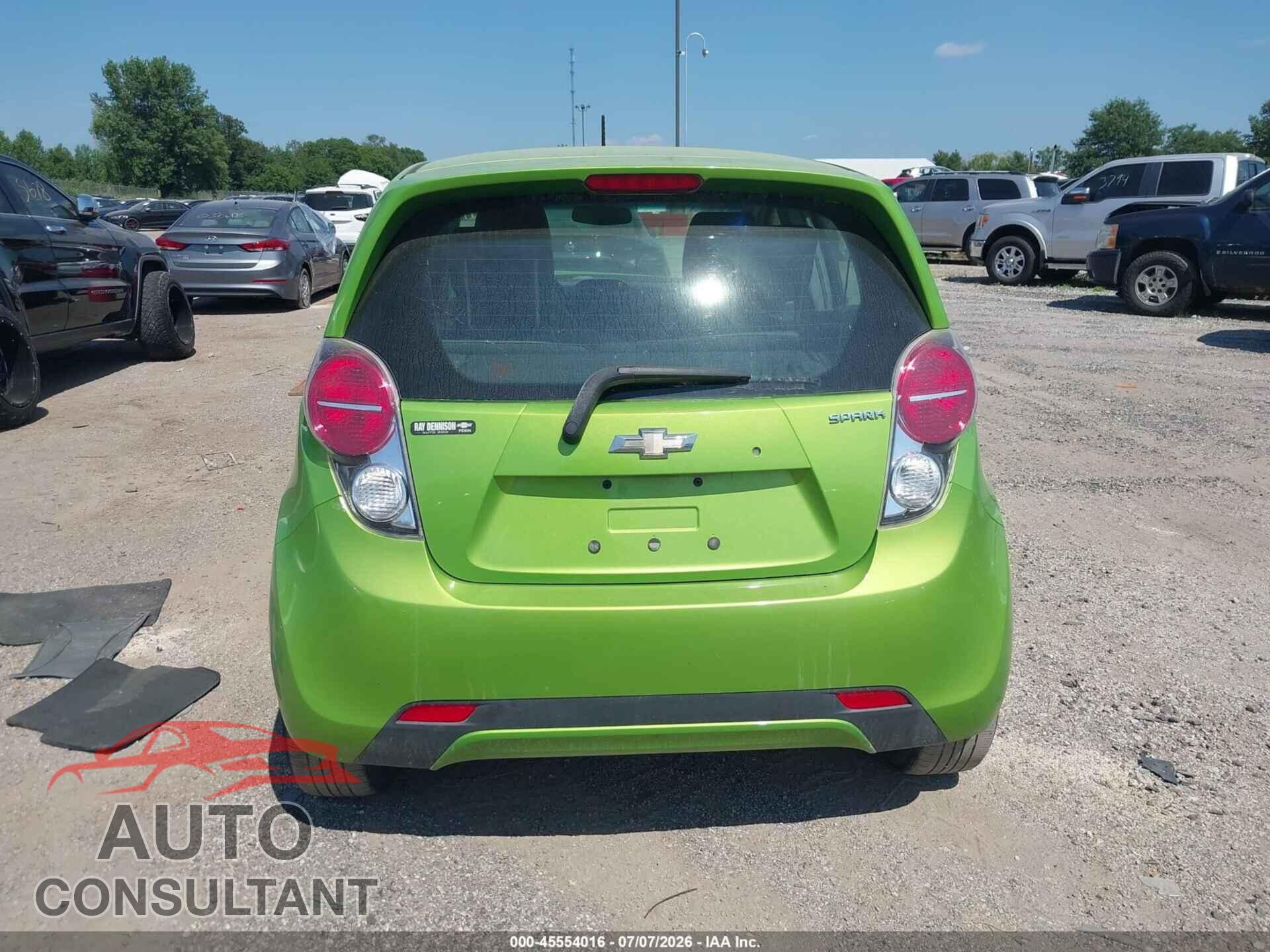 CHEVROLET SPARK 2014 - KL8CD6S94EC580027