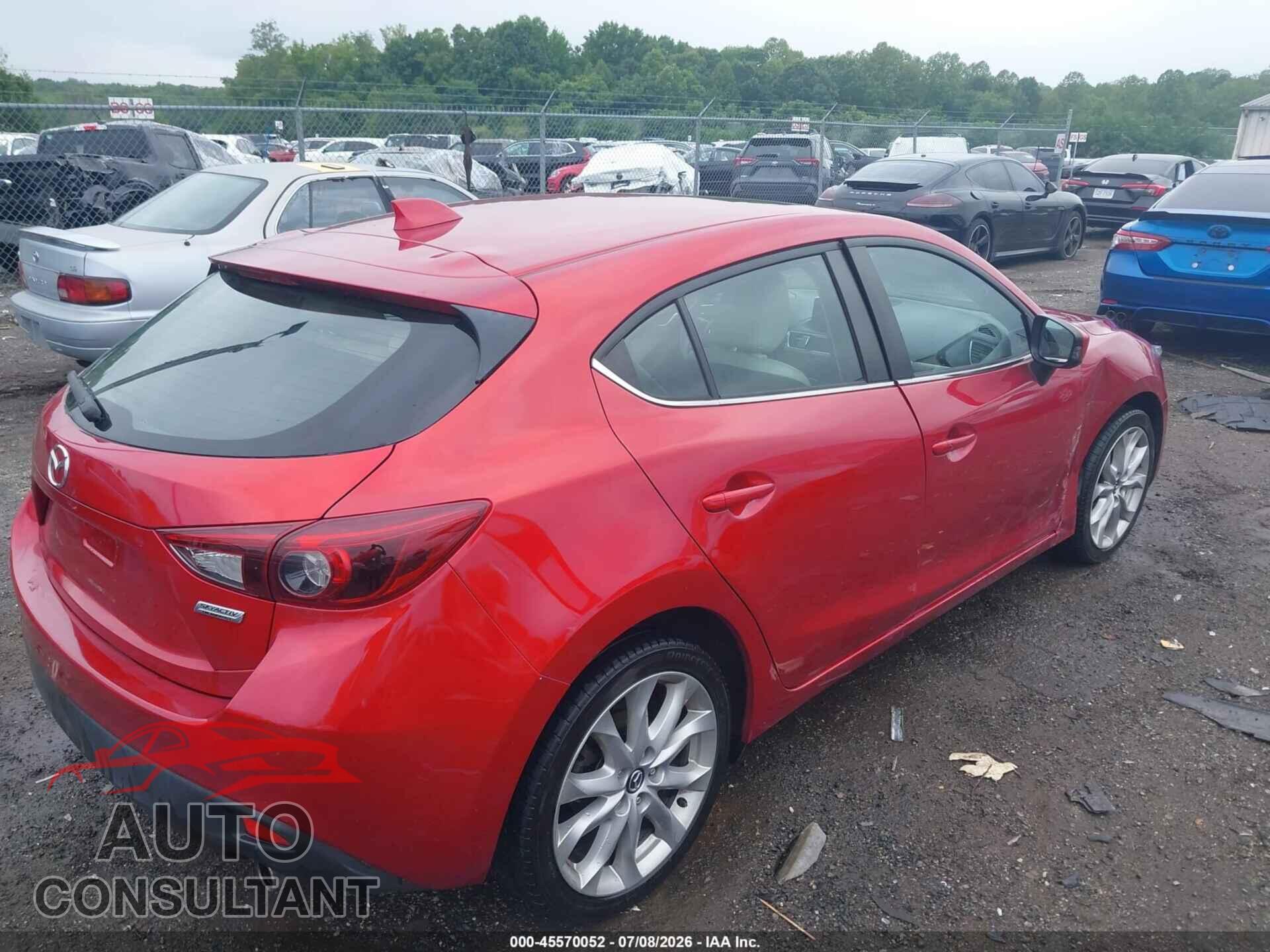 MAZDA MAZDA3 2014 - JM1BM1M31E1212480