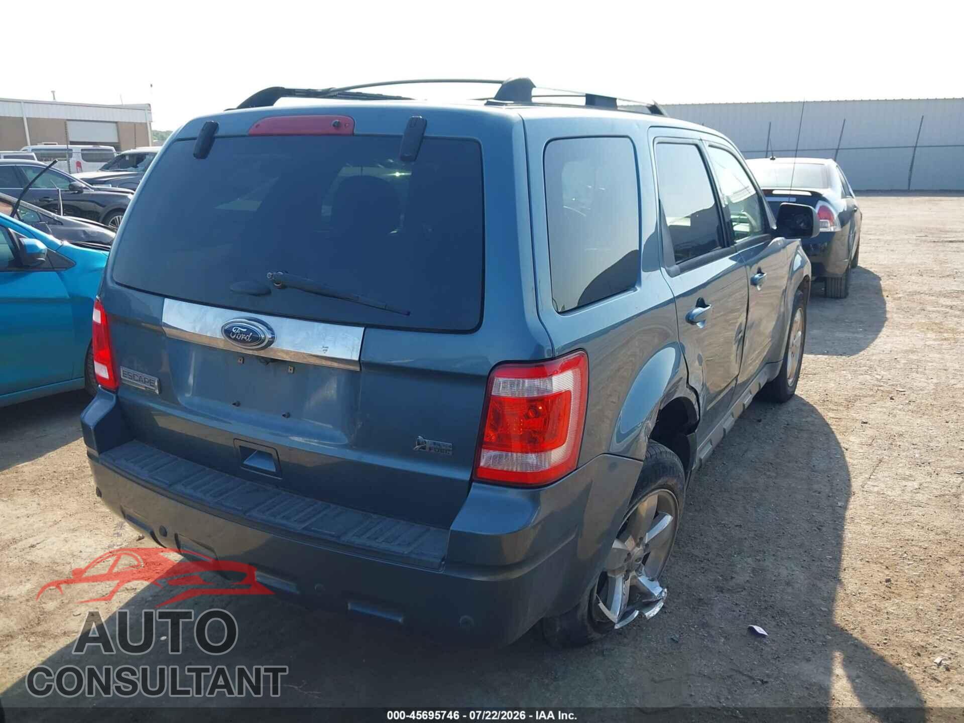 FORD ESCAPE 2011 - 1FMCU0EG5BKA81202