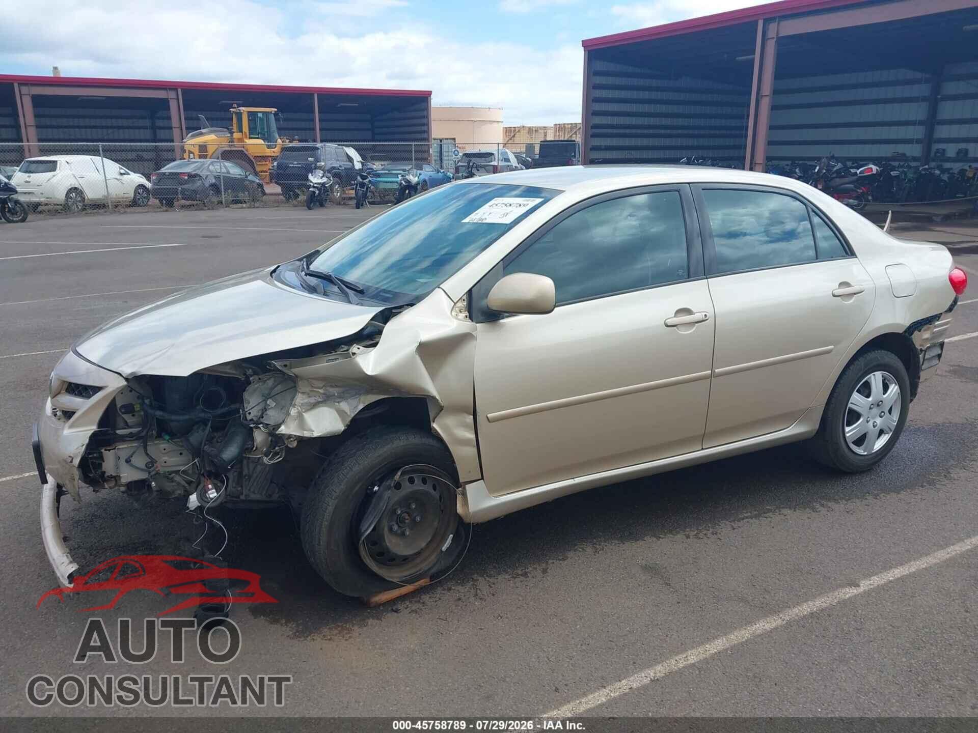 TOYOTA COROLLA 2011 - 2T1BU4EE9BC694768