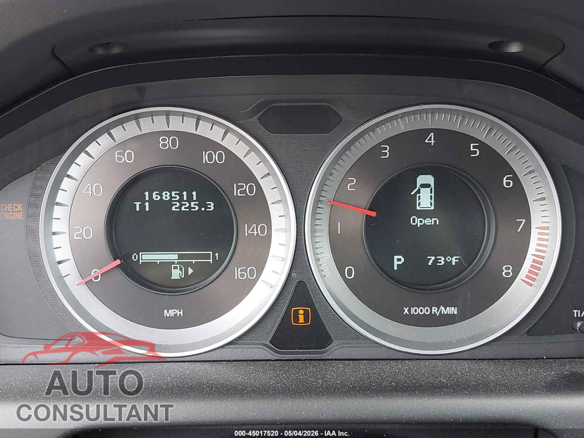 VOLVO XC60 2013 - YV4902DZ8D2441006