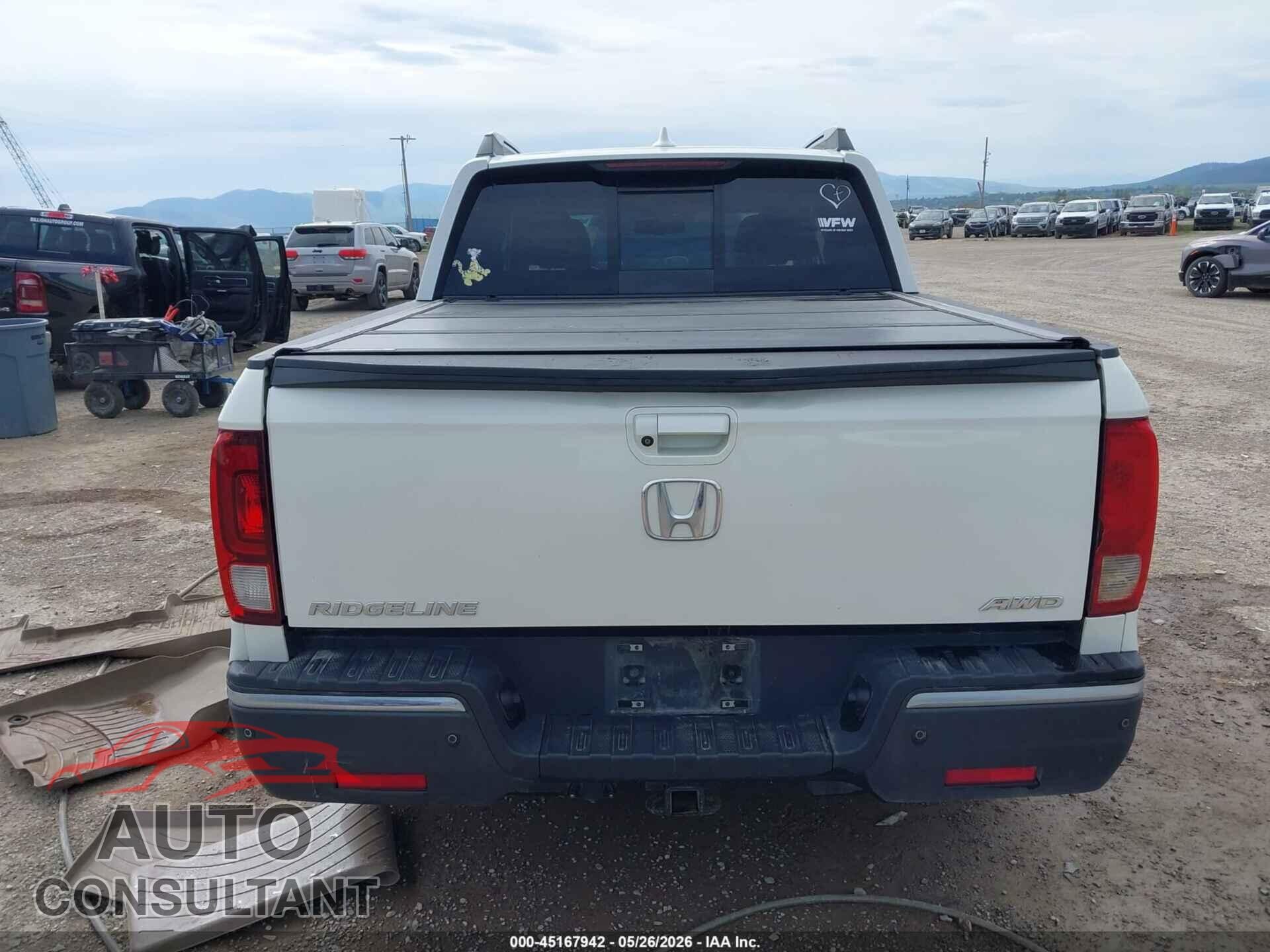 HONDA RIDGELINE 2018 - 5FPYK3F78JB003595