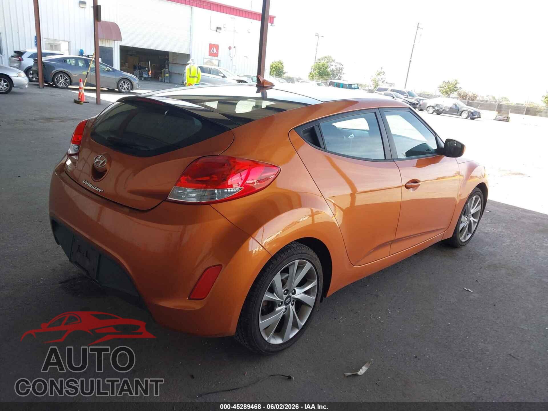 HYUNDAI VELOSTER 2016 - KMHTC6AD7GU280880