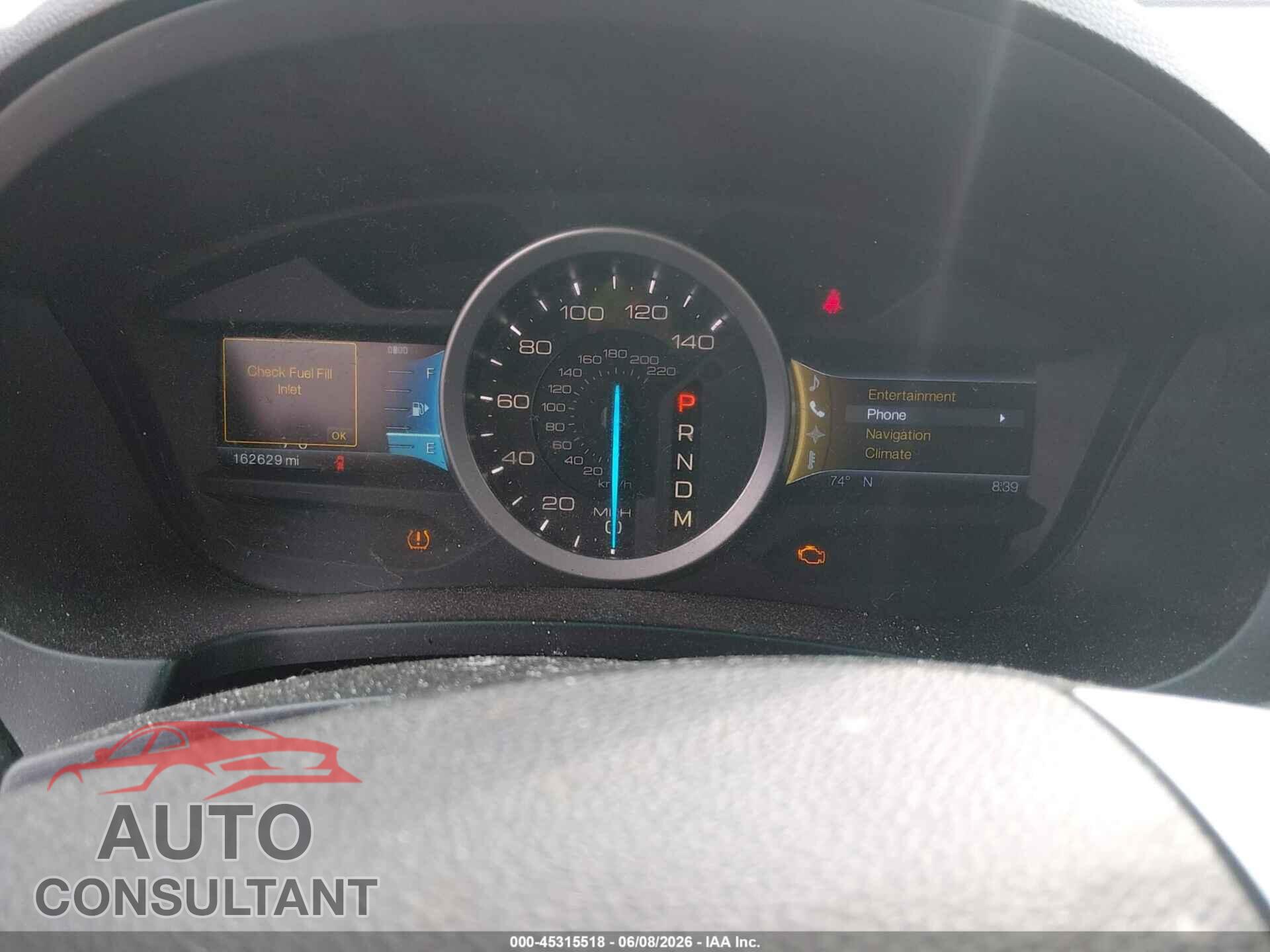 FORD EXPLORER 2011 - 1FMHK8D82BGA02091