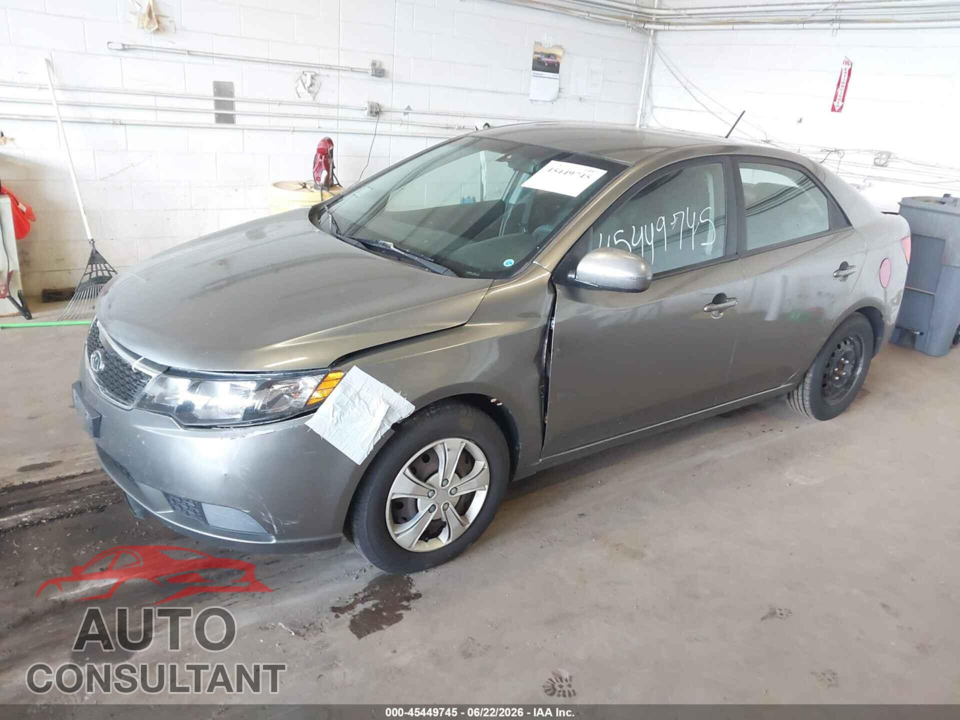KIA FORTE 2012 - KNAFU4A20C5581011