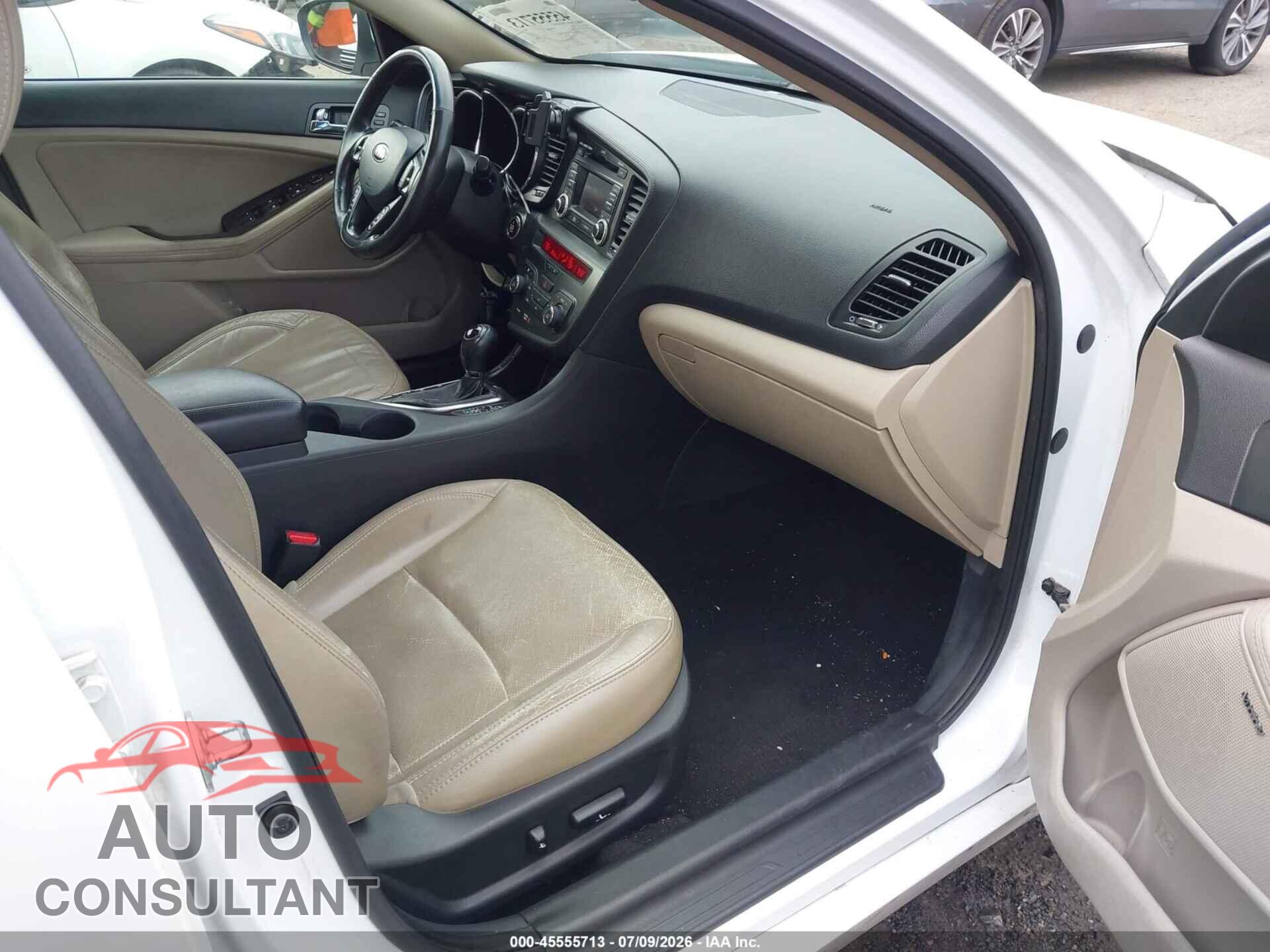 KIA OPTIMA 2013 - 5XXGN4A70DG130318