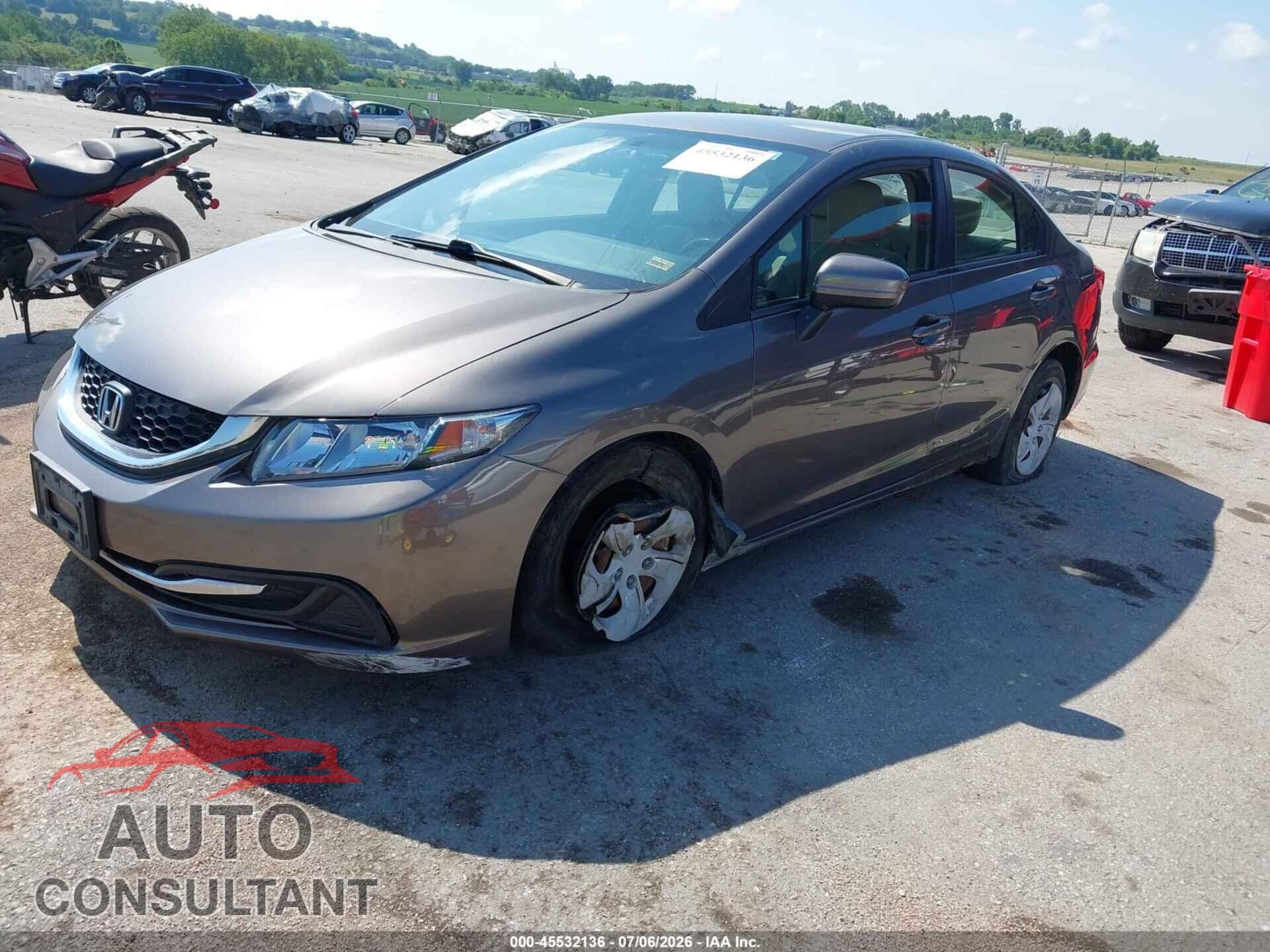 HONDA CIVIC 2014 - 19XFB2F59EE042880