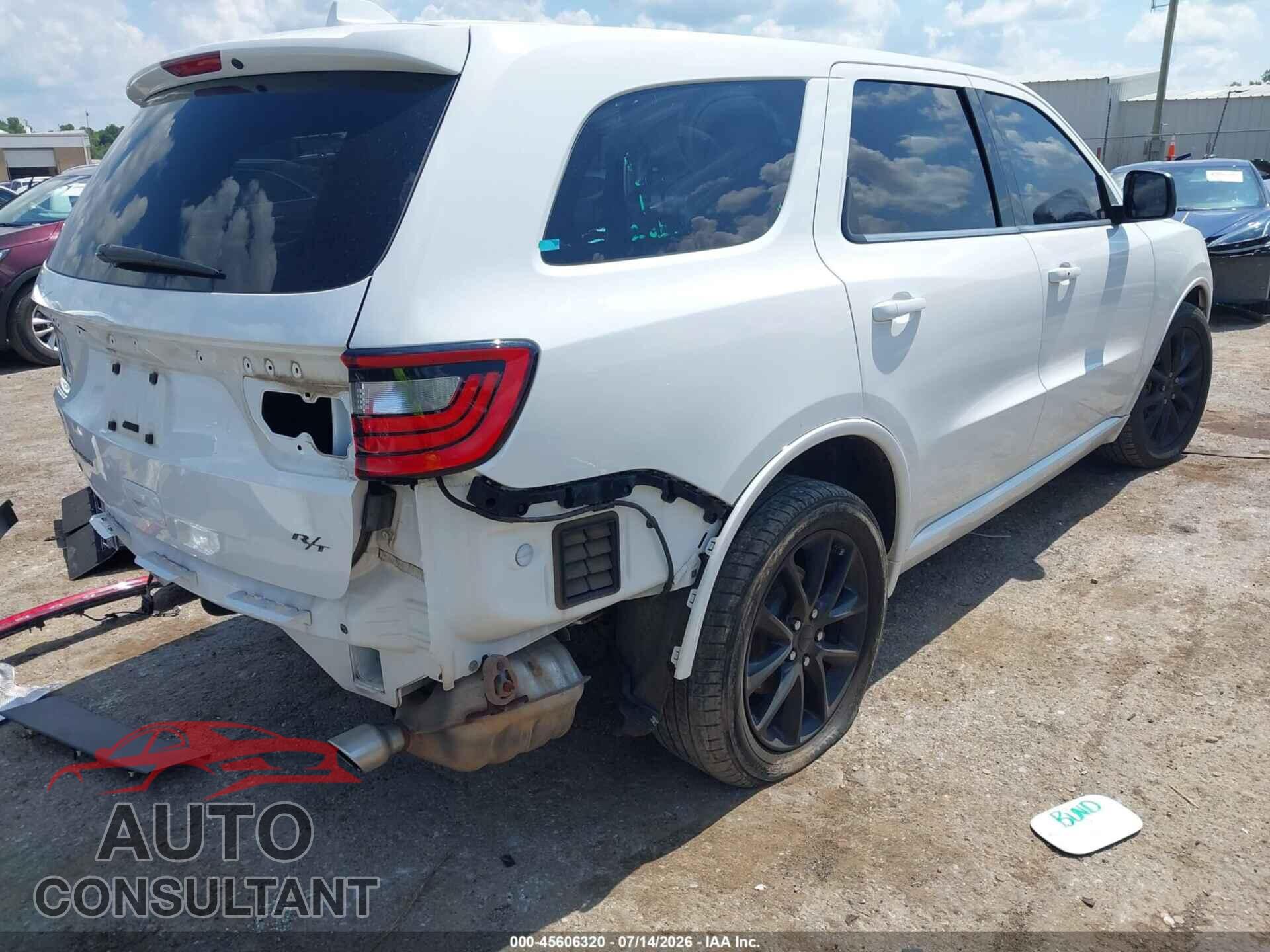 DODGE DURANGO 2018 - 1C4SDJCT0JC498130